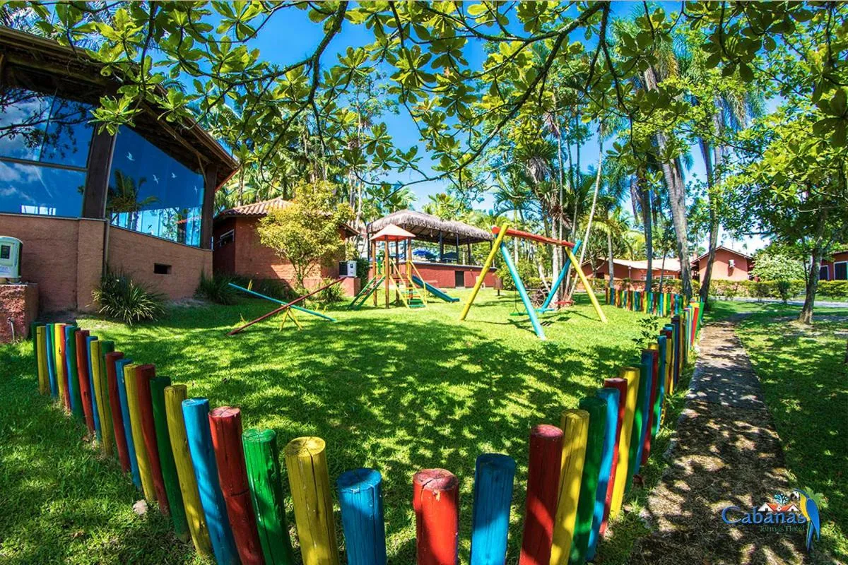 Children play ground in Cabanas Termas Hotel