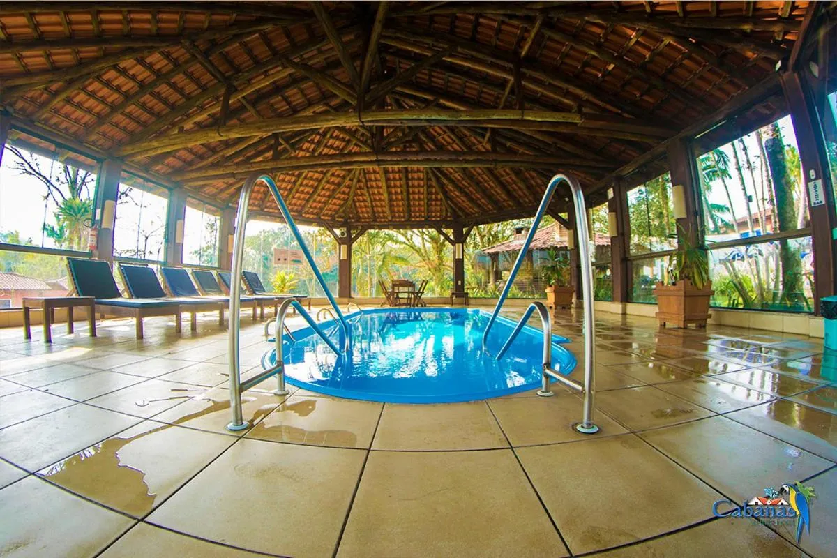 Swimming pool in Cabanas Termas Hotel