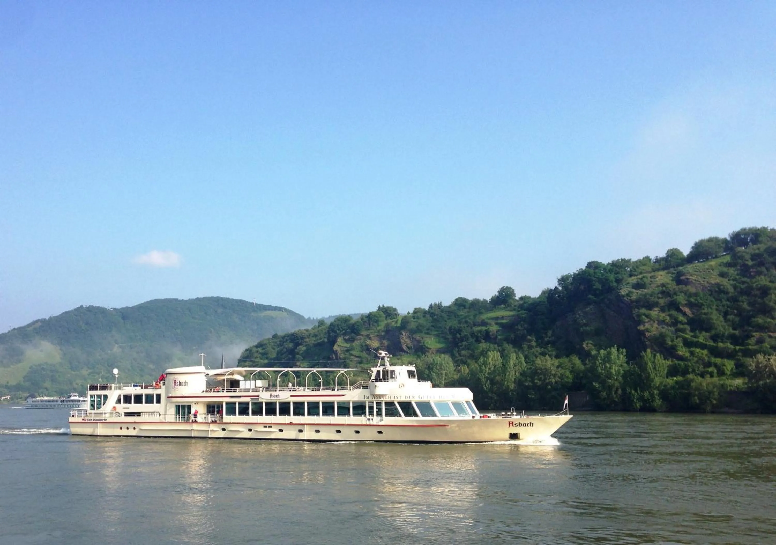 View (from property/room) in Rheinhotel Lilie