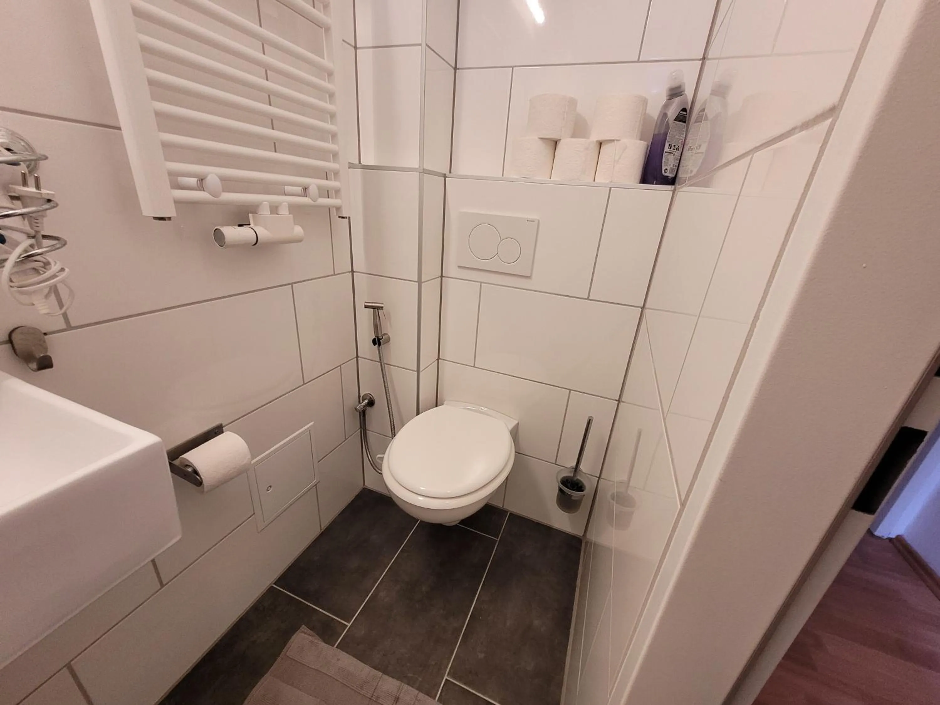 Toilet in Leopoldauer Apartment