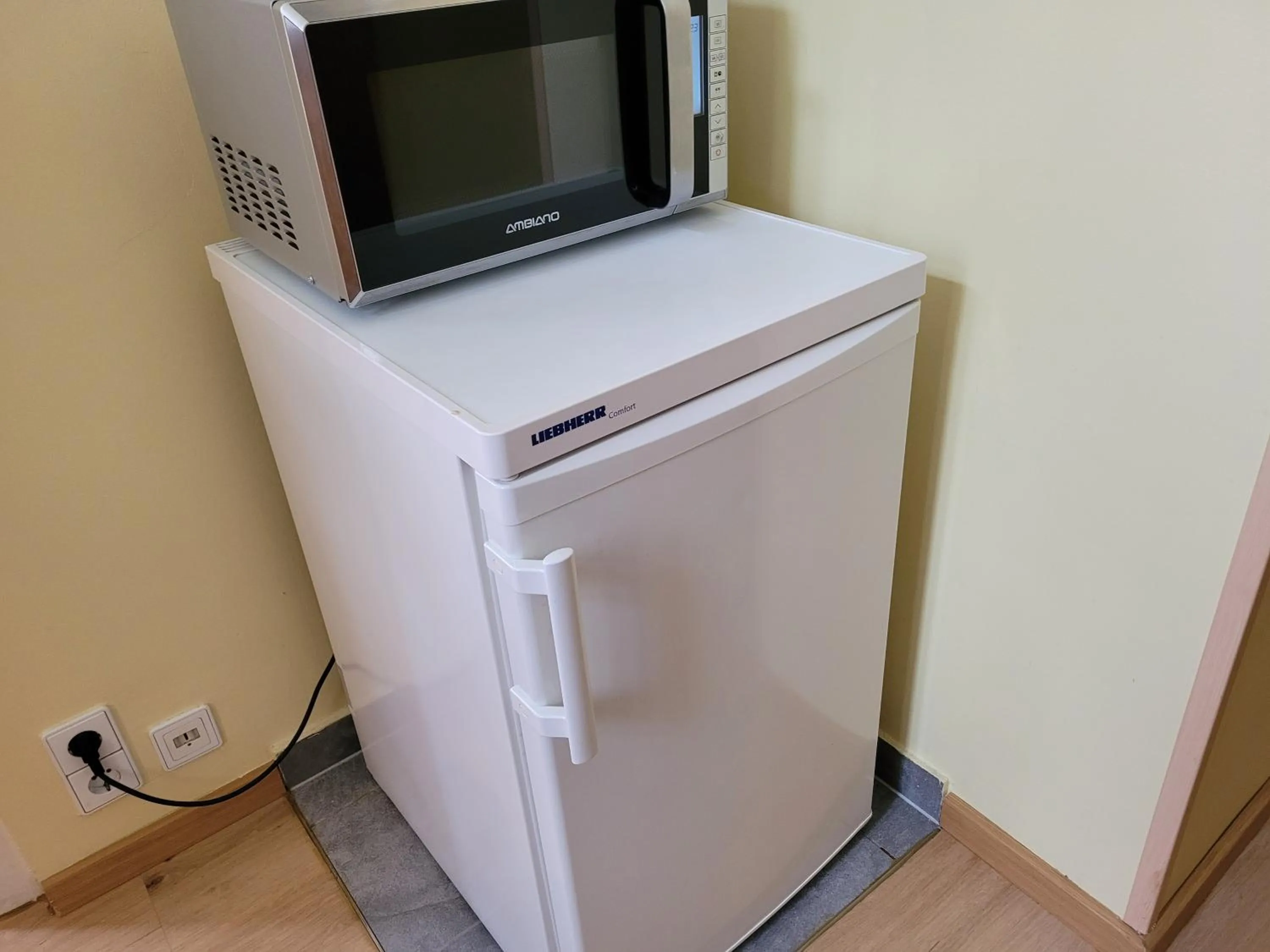 Kitchen or kitchenette in Leopoldauer Apartment
