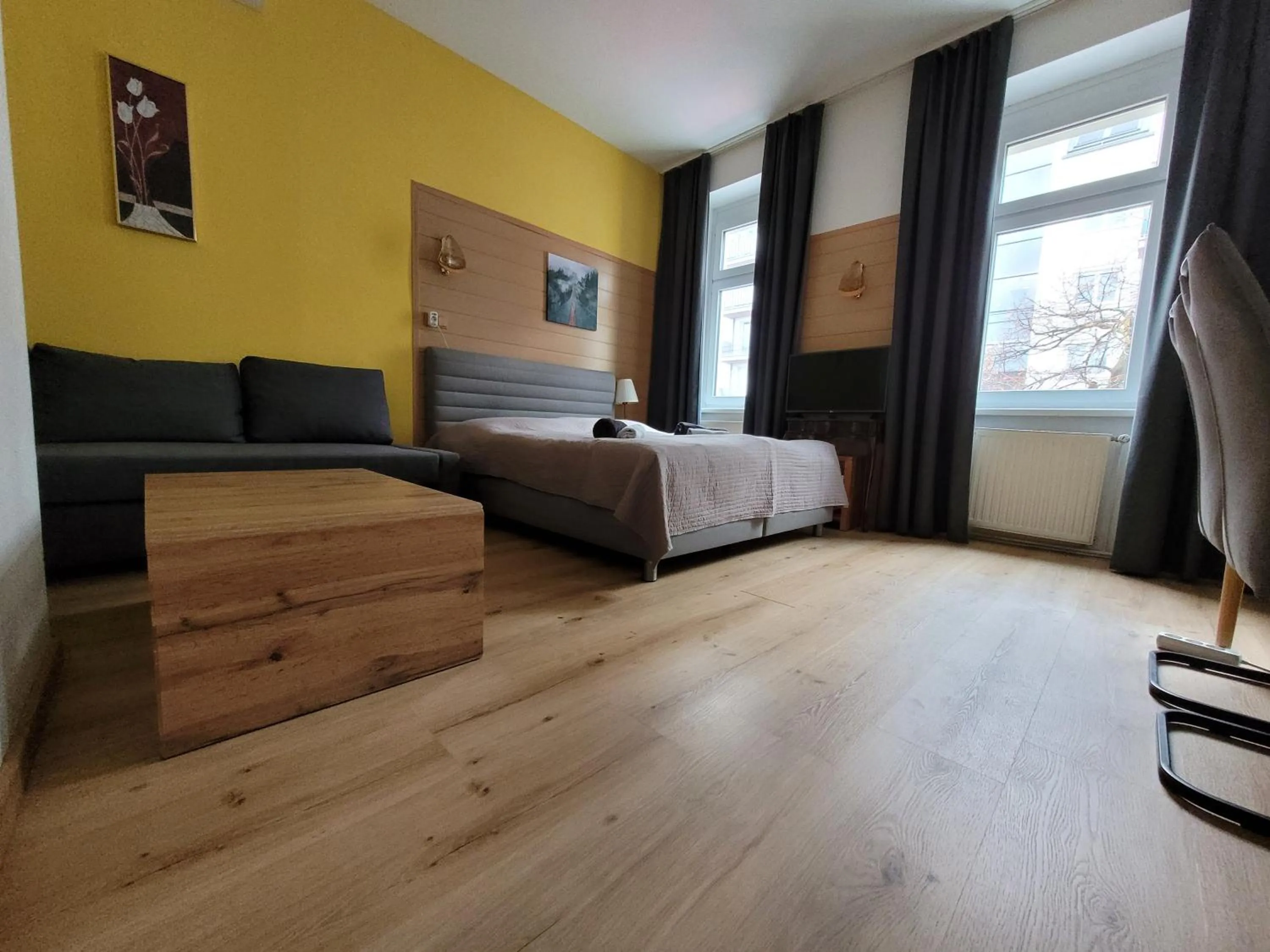 Photo of the whole room, Bed in Leopoldauer Apartment
