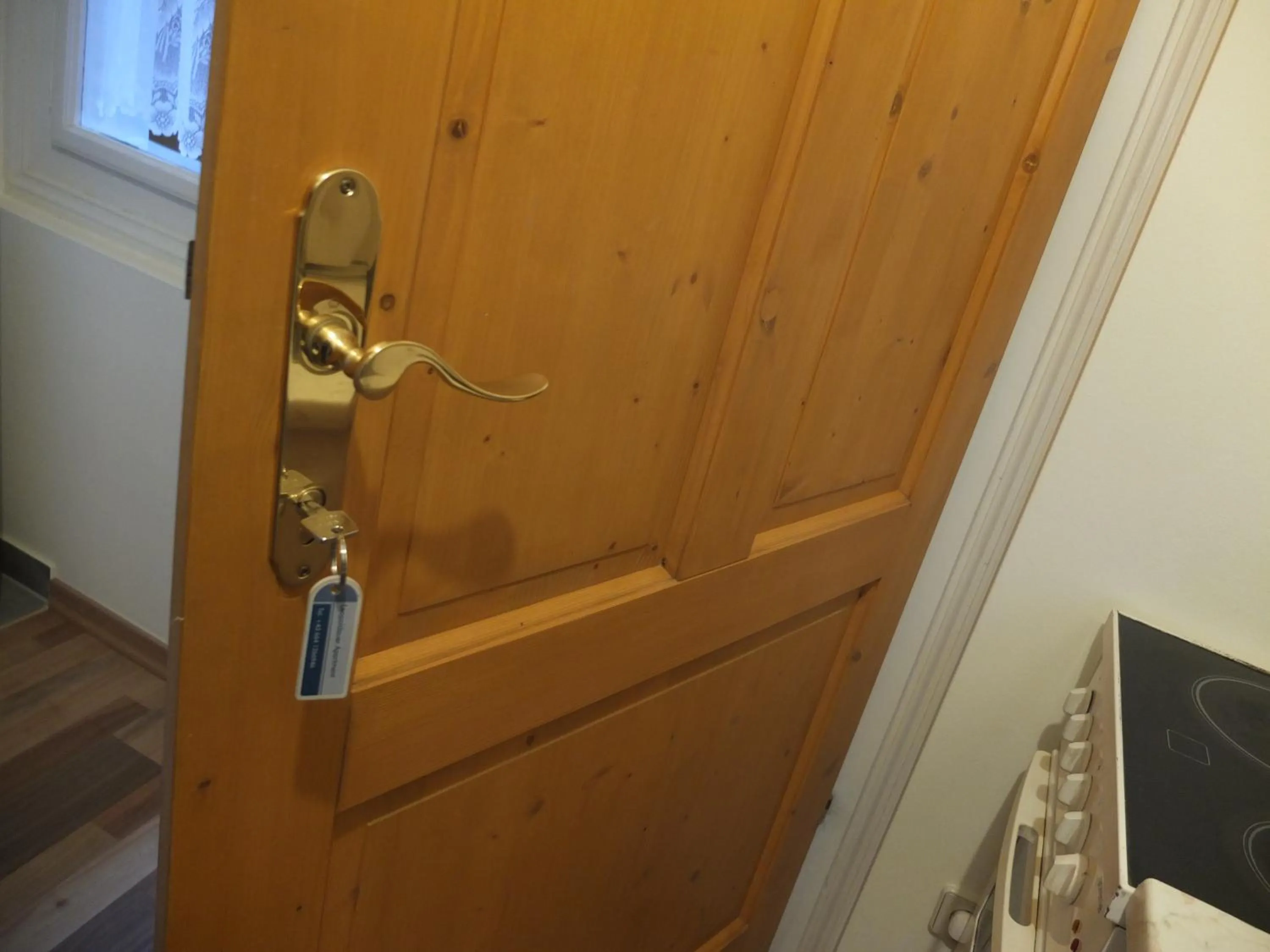 Decorative detail in Leopoldauer Apartment