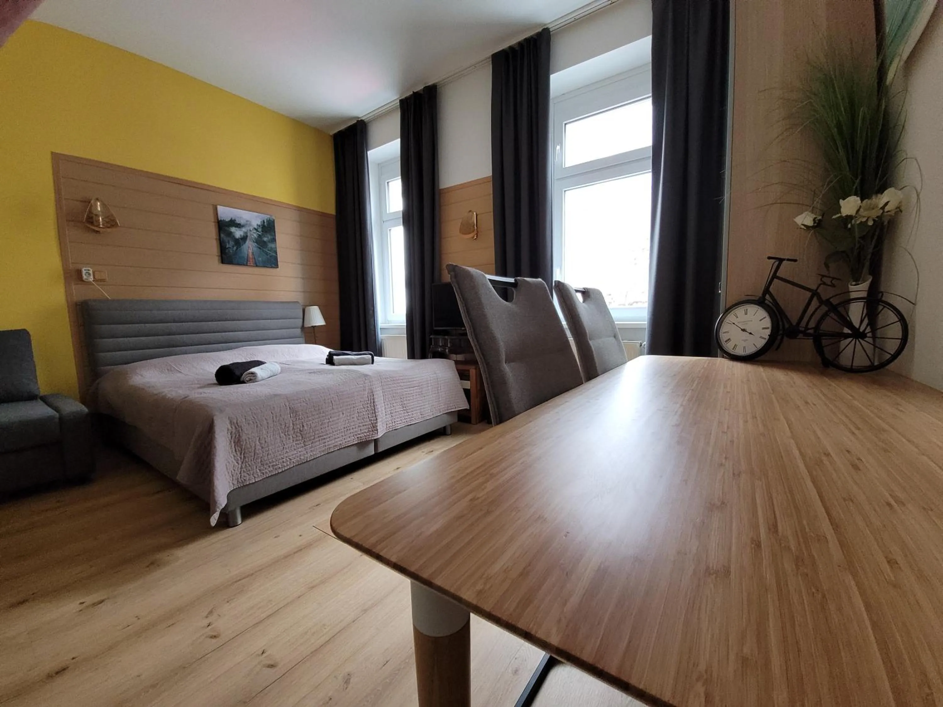 Photo of the whole room, Bed in Leopoldauer Apartment
