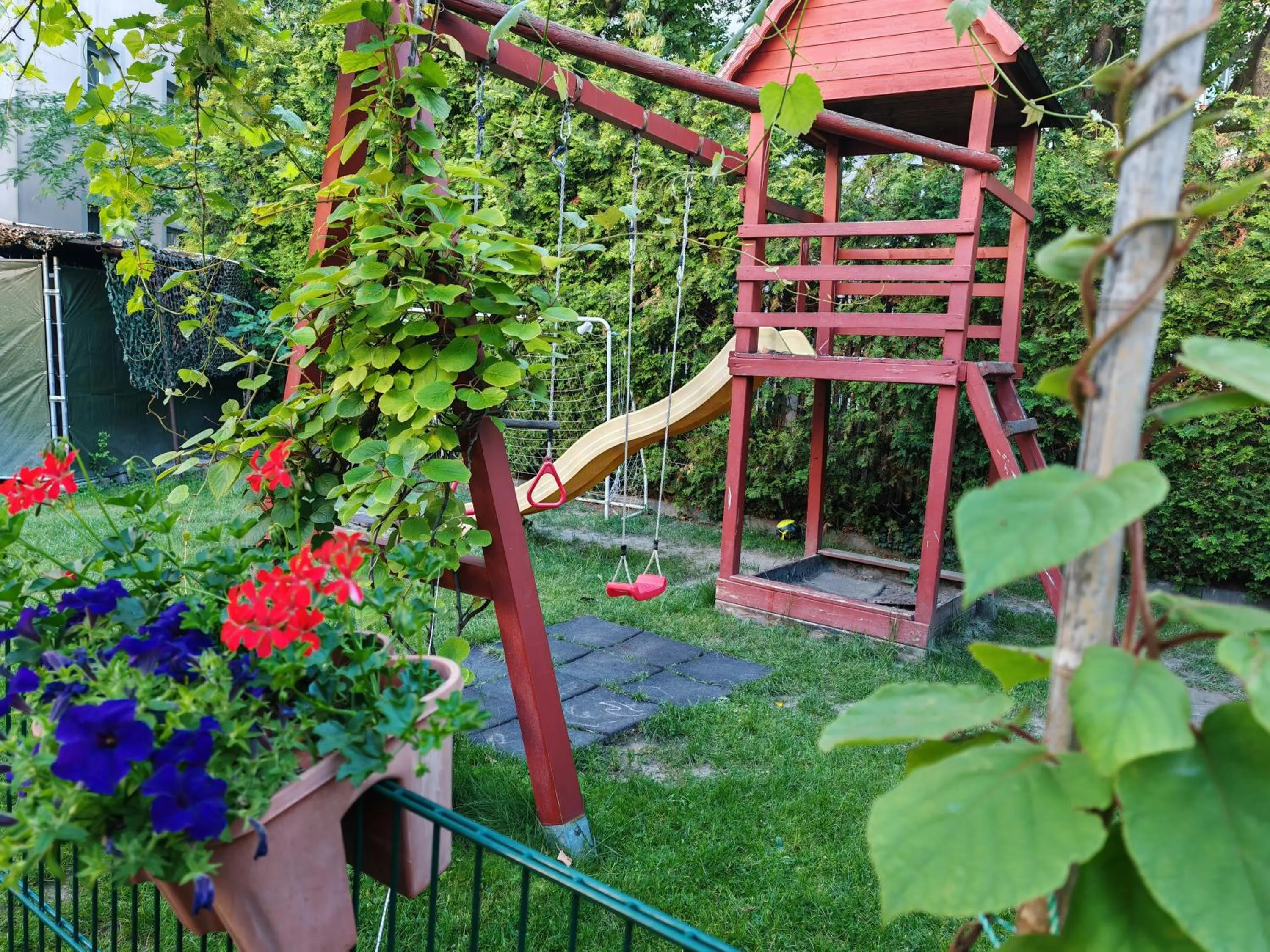 Garden in Leopoldauer Apartment