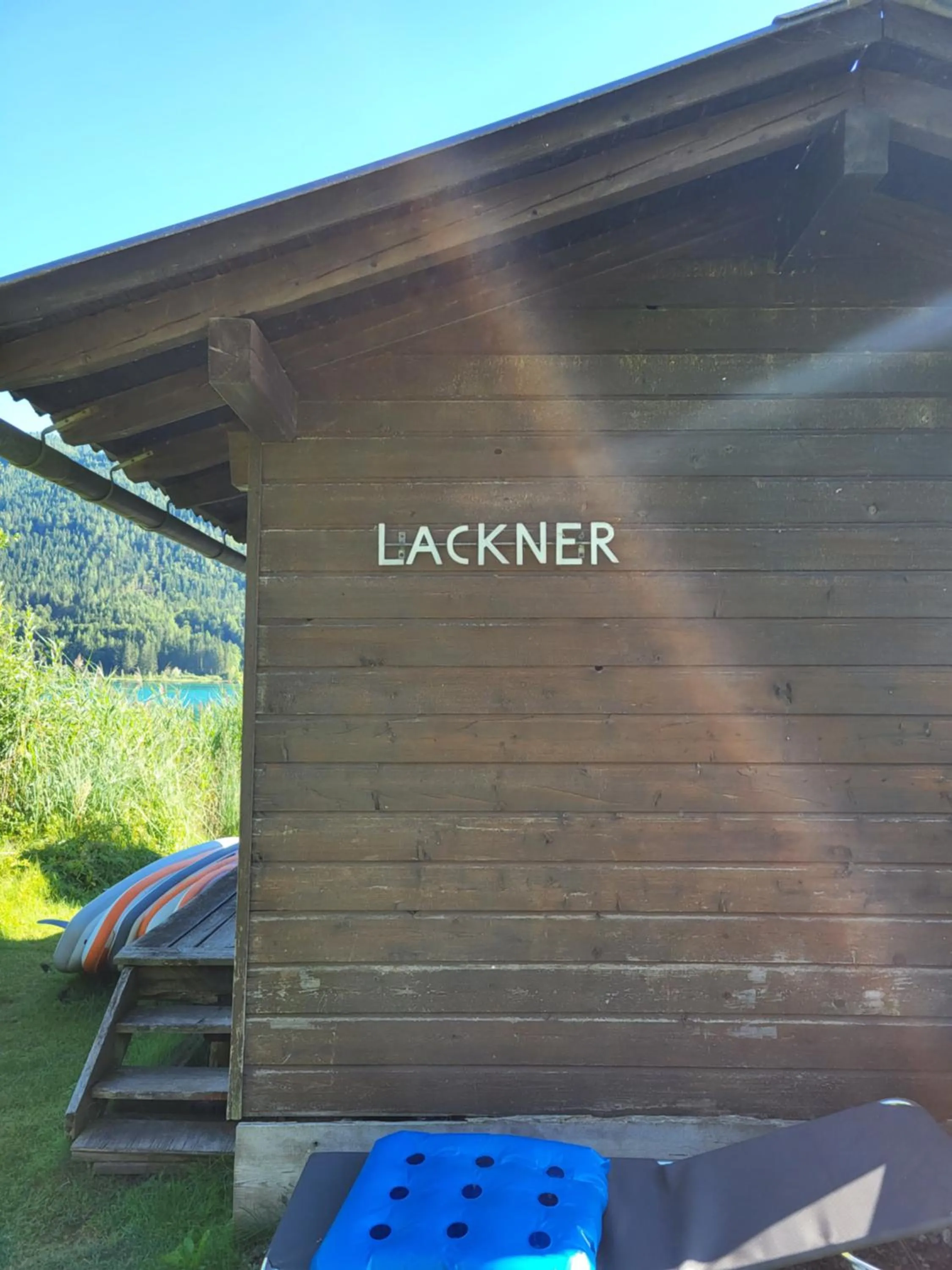 Beach in Haus Lackner am Weissensee in Kärnten