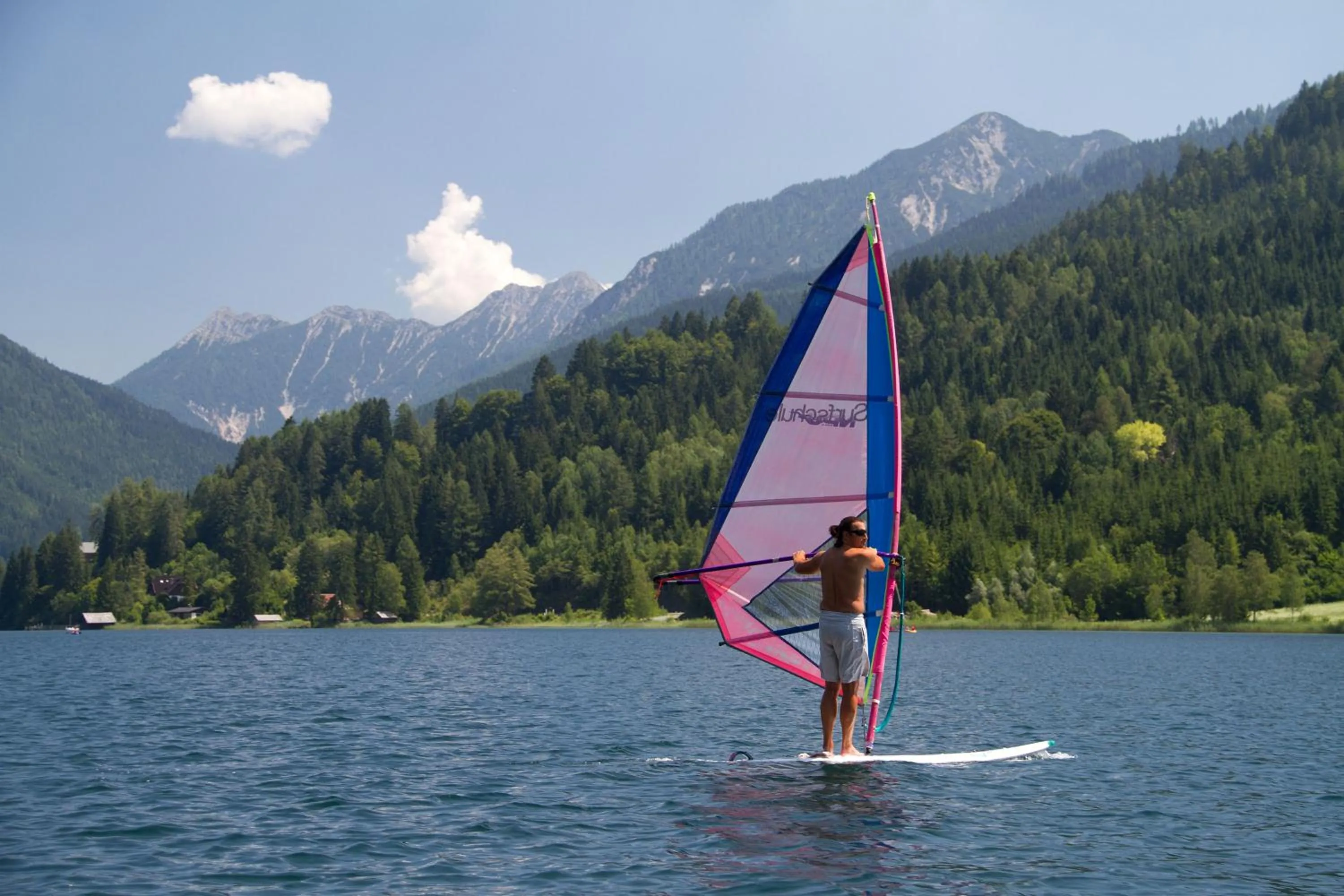 Property building in Haus Lackner am Weissensee in Kärnten