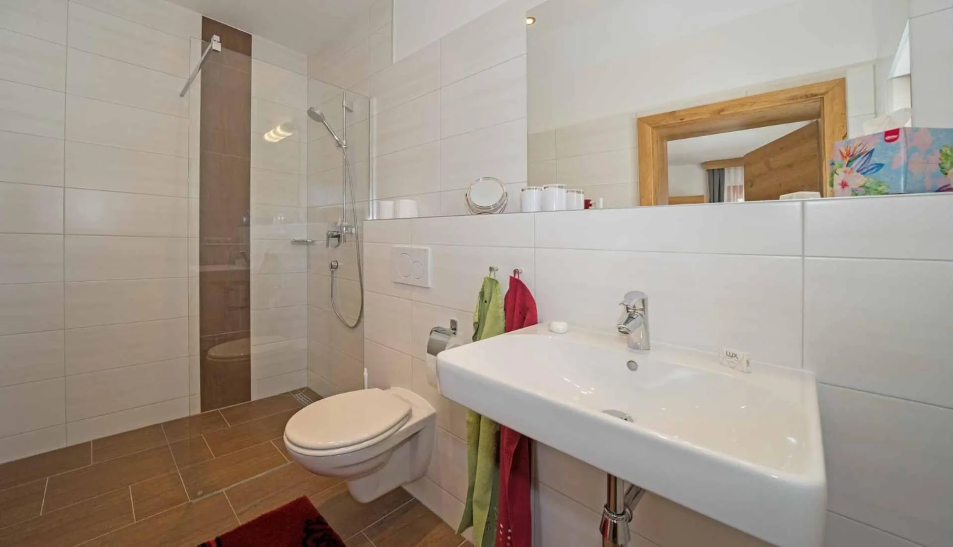 Shower in Haus Lackner am Weissensee in Kärnten