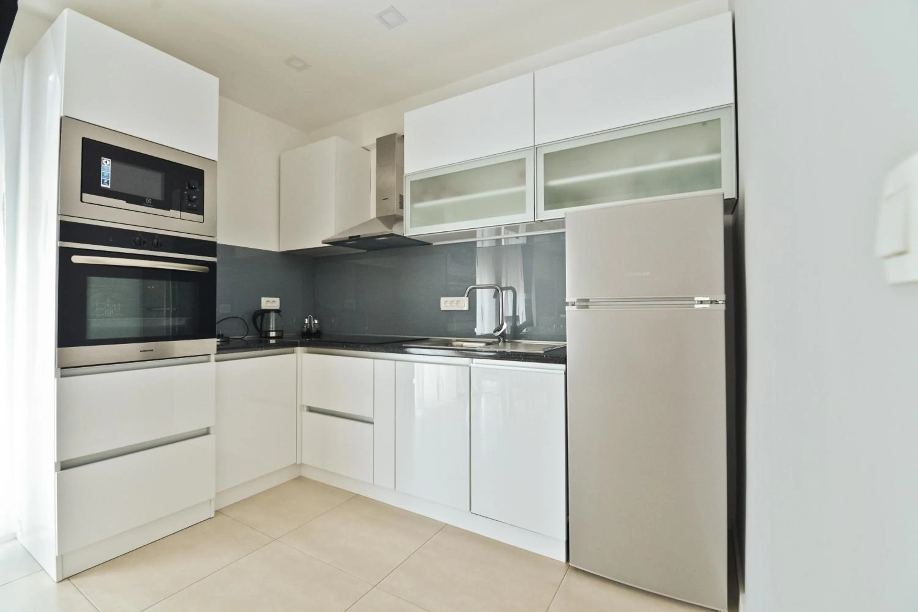 Kitchen or kitchenette in Apartment Domalu Old Town