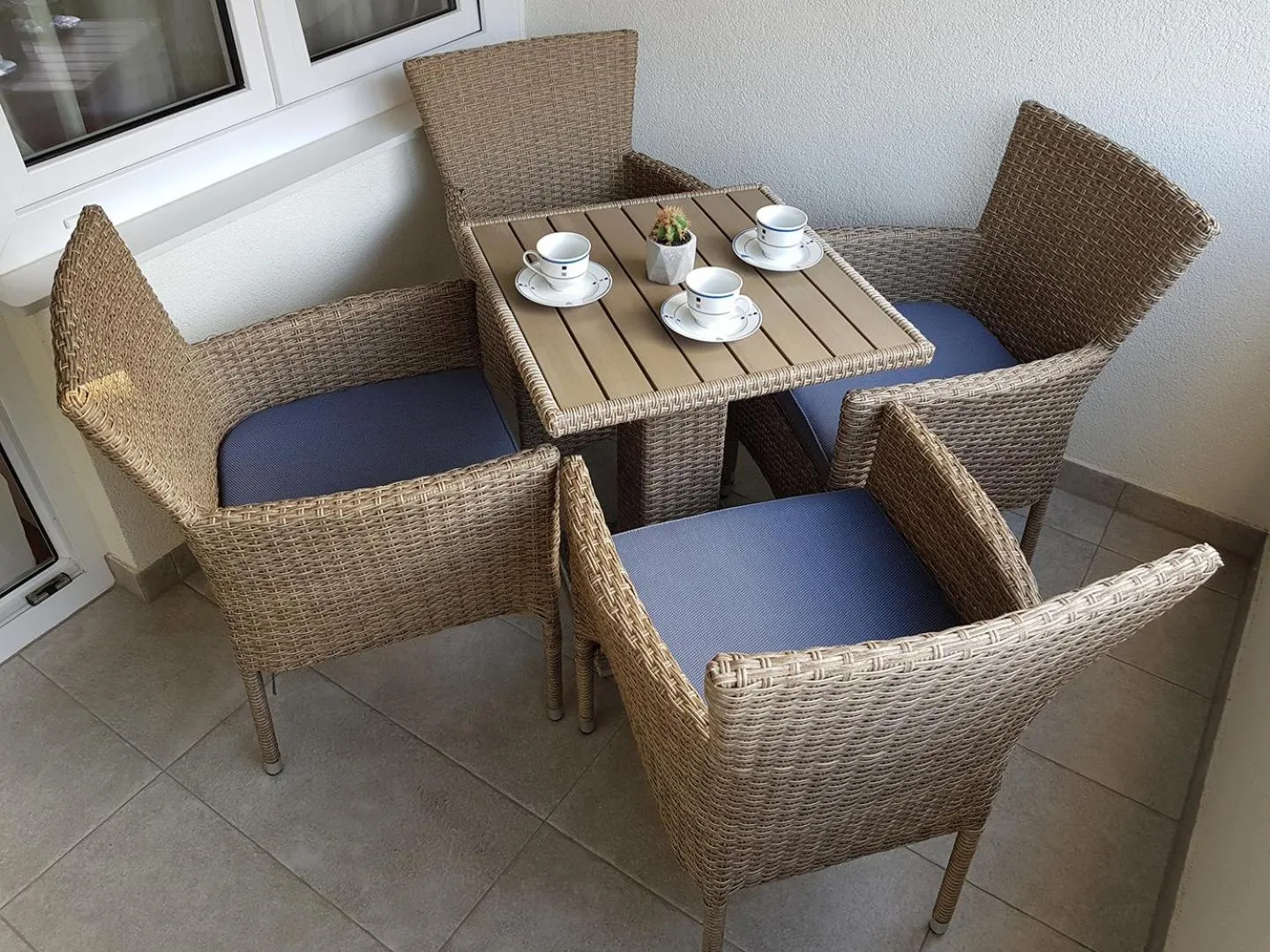 Balcony/Terrace in Apartment Domalu Old Town