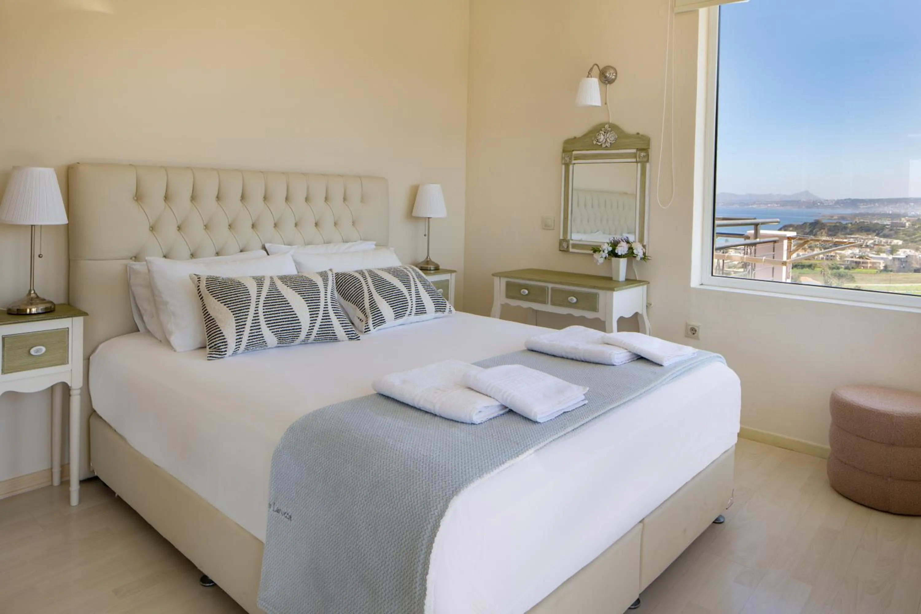Bed in Villa Anatoli