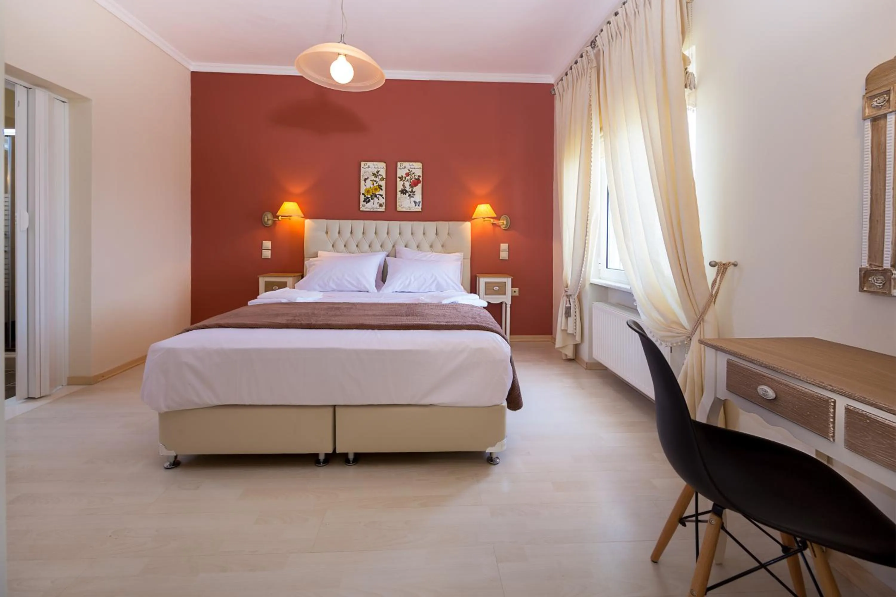 Bedroom, Bed in Villa Anatoli