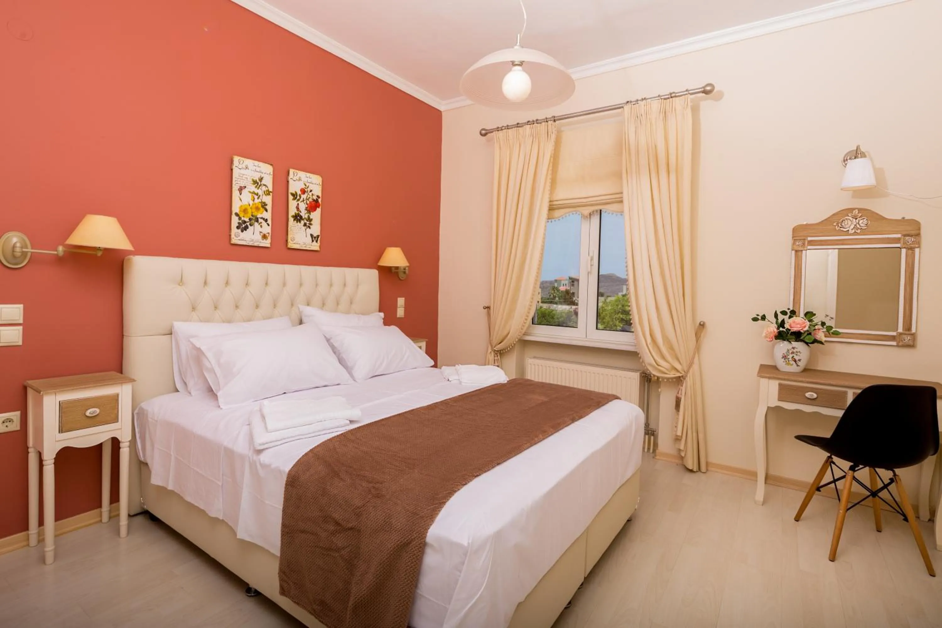Bedroom, Bed in Villa Anatoli