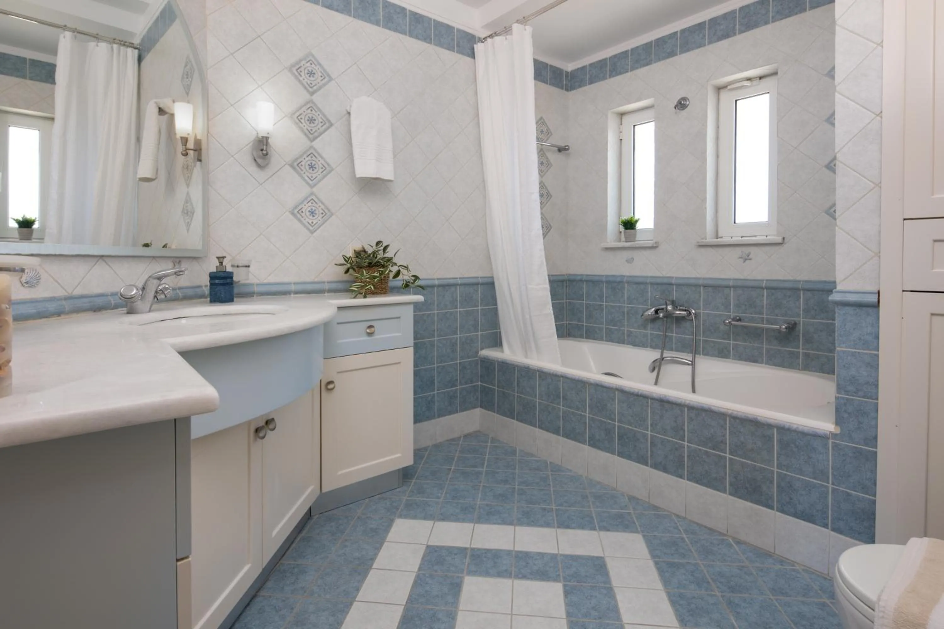 Bathroom in Villa Anatoli