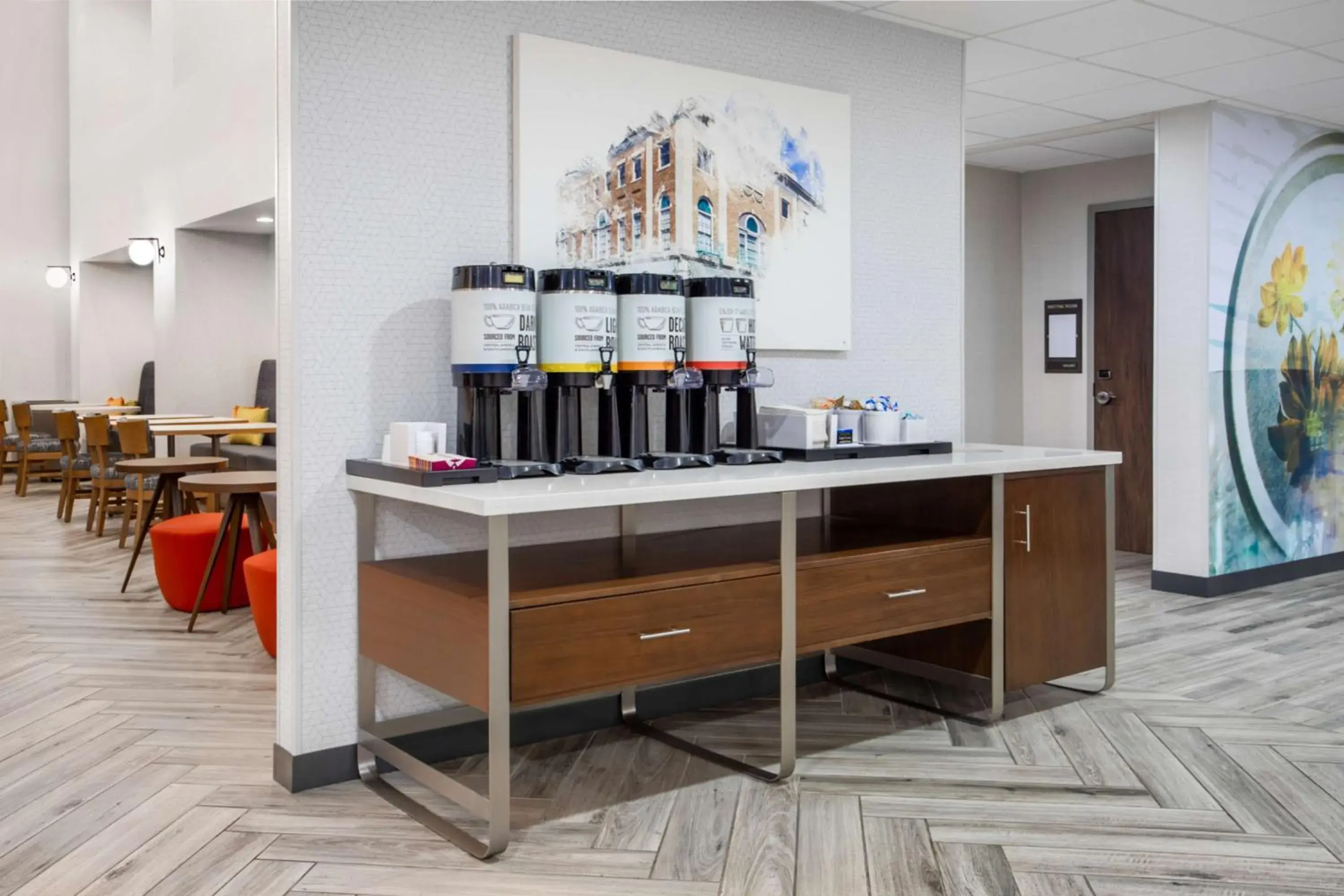 Lobby or reception in Hampton Inn & Suites Muncie Lobby or reception in Hampton Inn & Suites Muncie