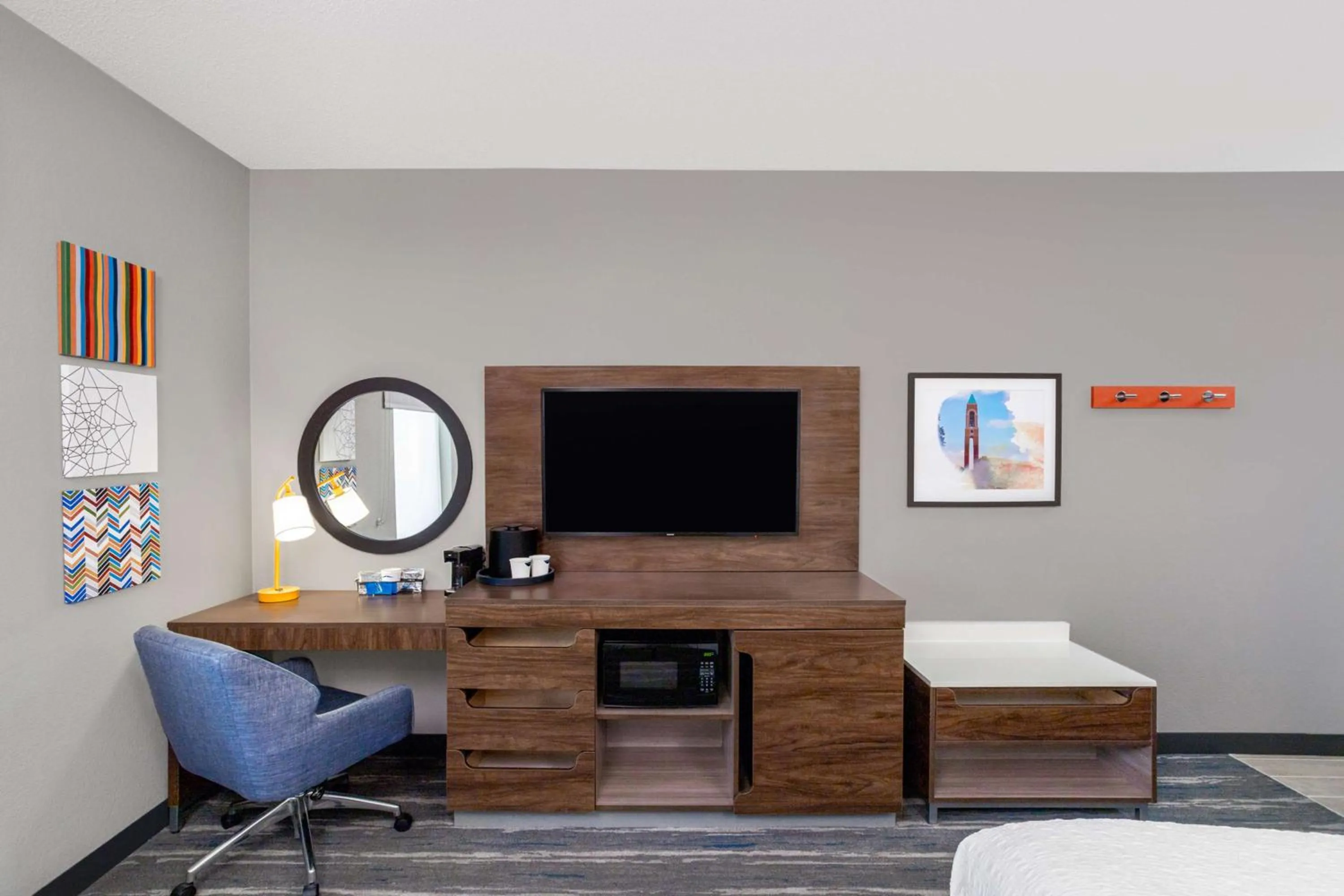 Bedroom in Hampton Inn & Suites Muncie