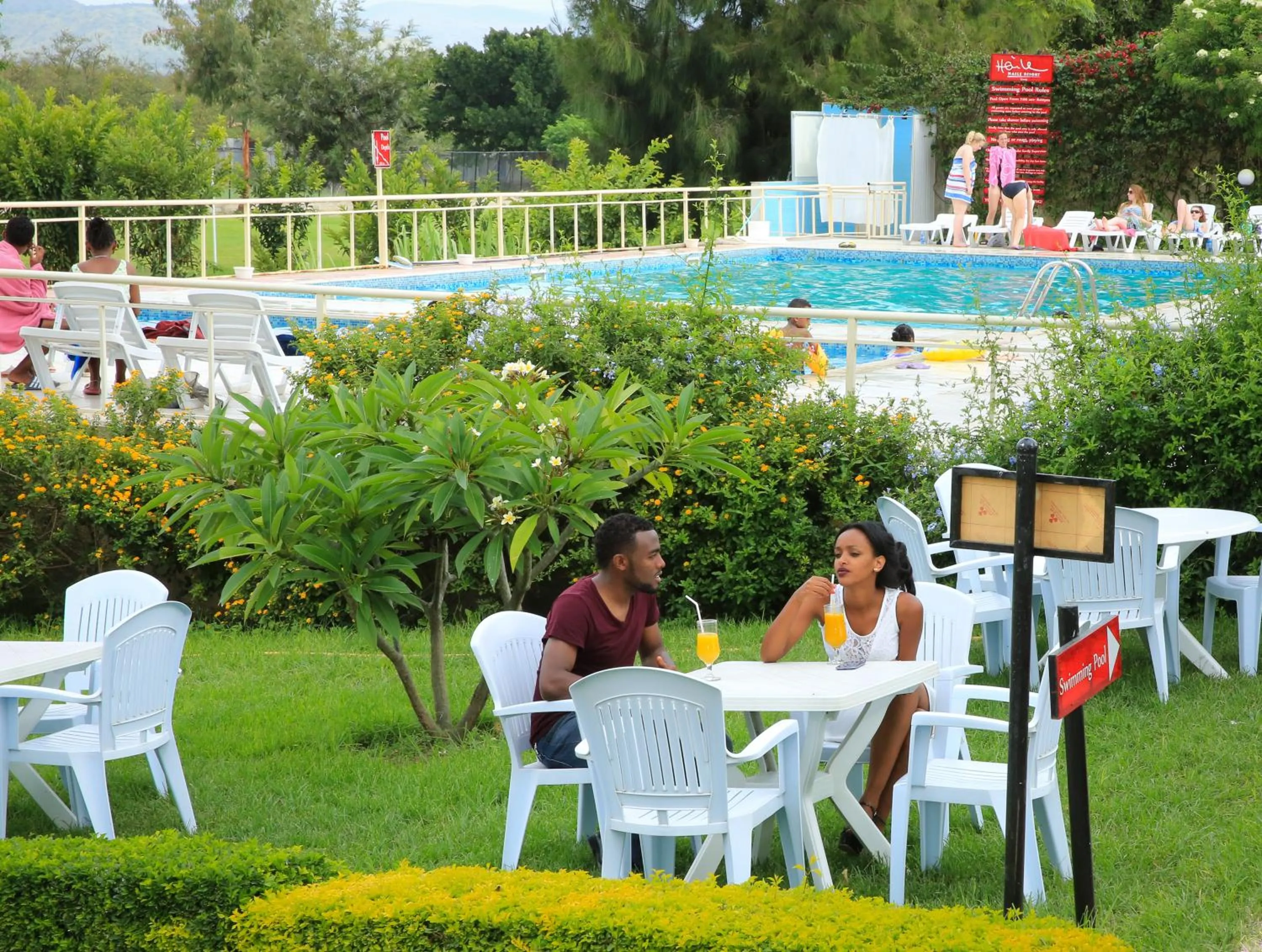 Garden in Haile Resort Ziway Batu