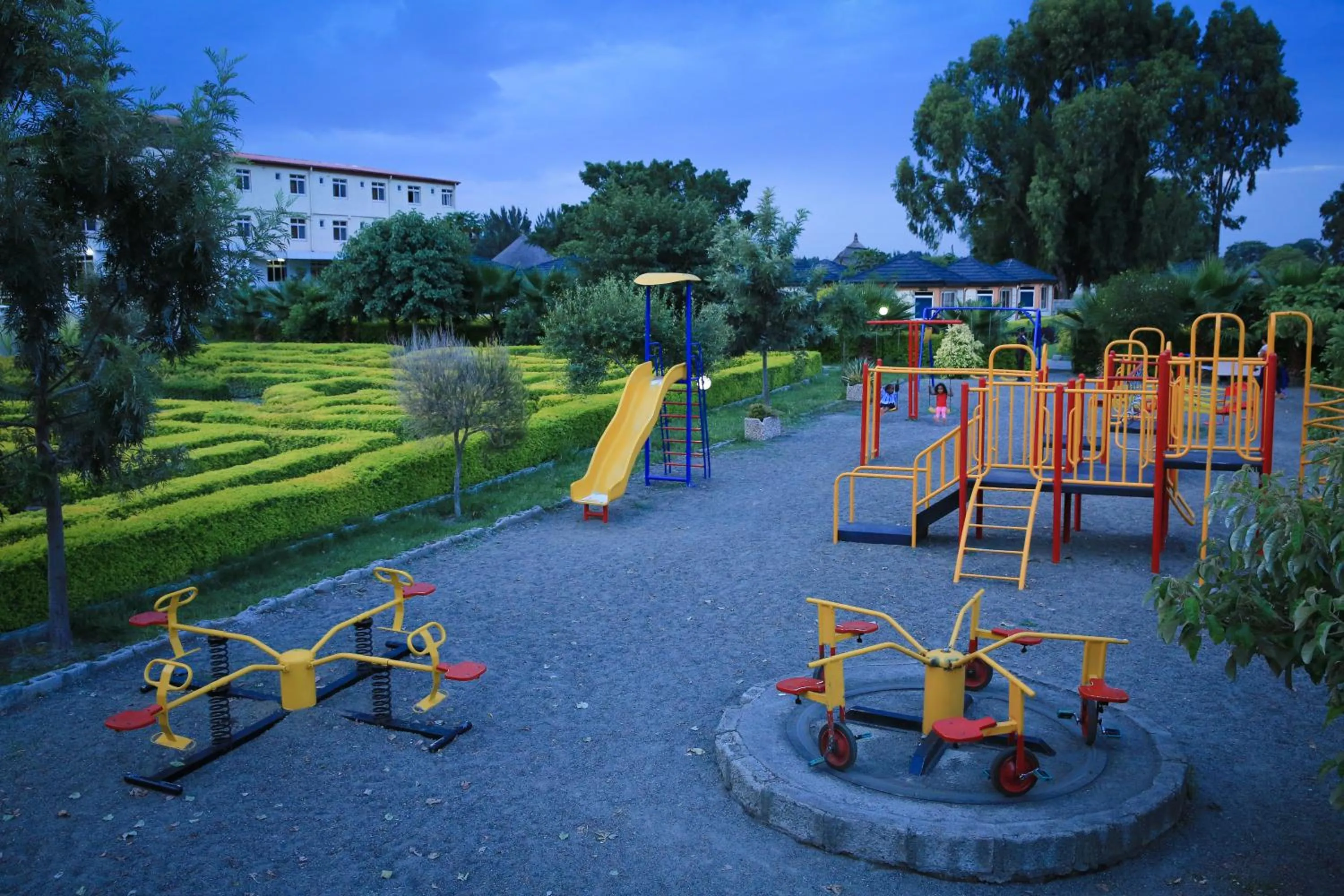 Children play ground in Haile Resort Ziway Batu