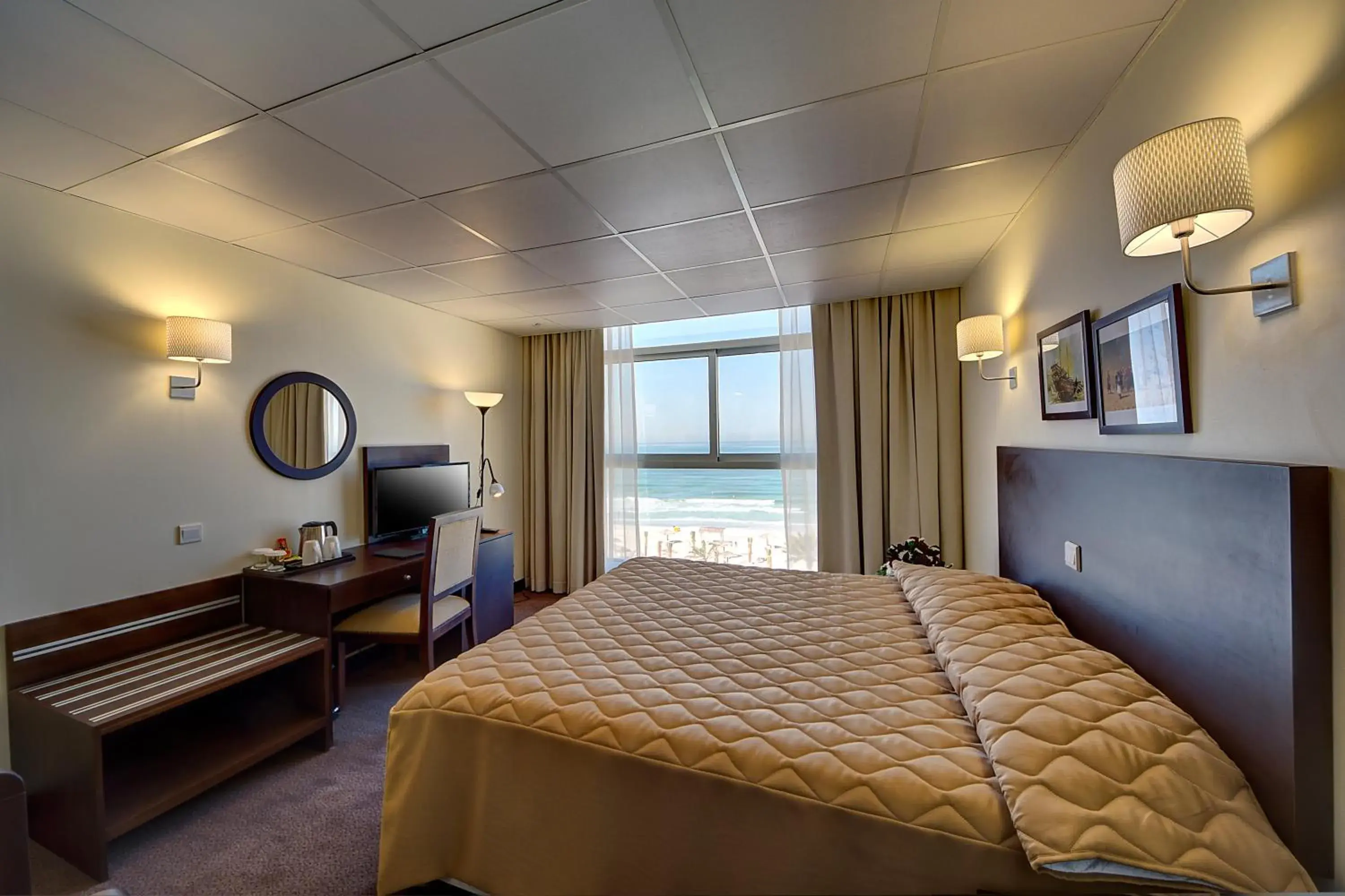 Bedroom, Bed in Ajman Beach Hotel Bedroom, Bed in Ajman Beach Hotel