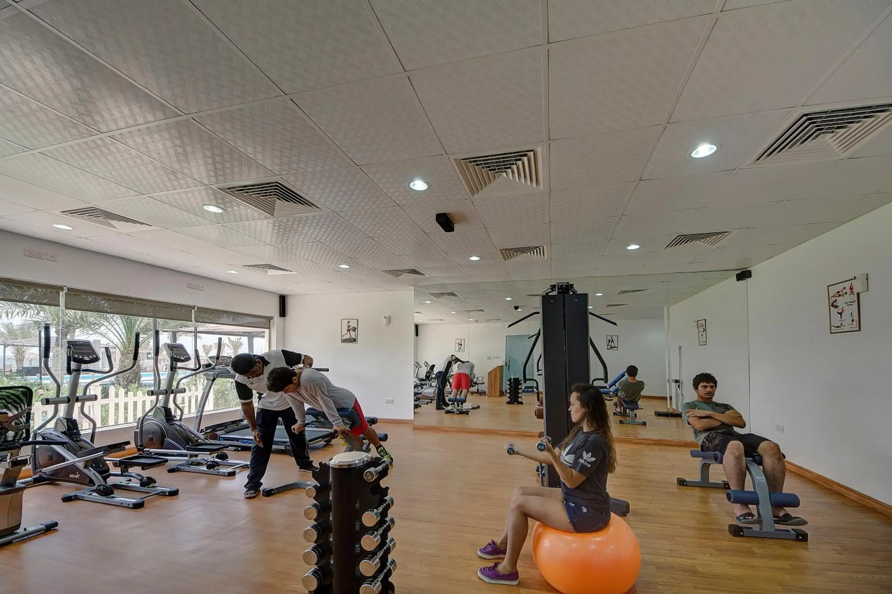 Fitness centre/facilities in Ajman Beach Hotel Fitness centre/facilities in Ajman Beach Hotel