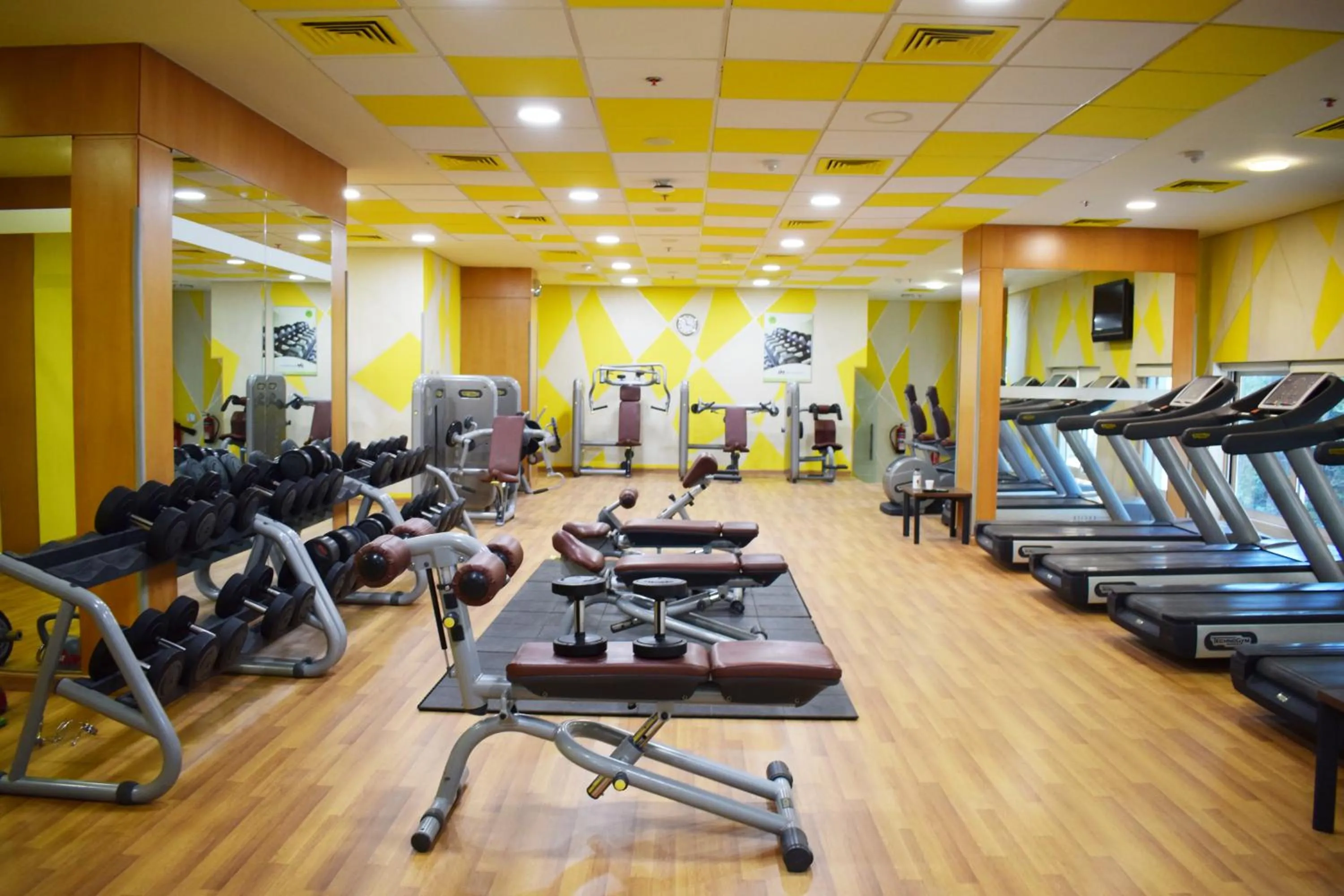 Fitness centre/facilities in TIME Ruby Hotel Apartment