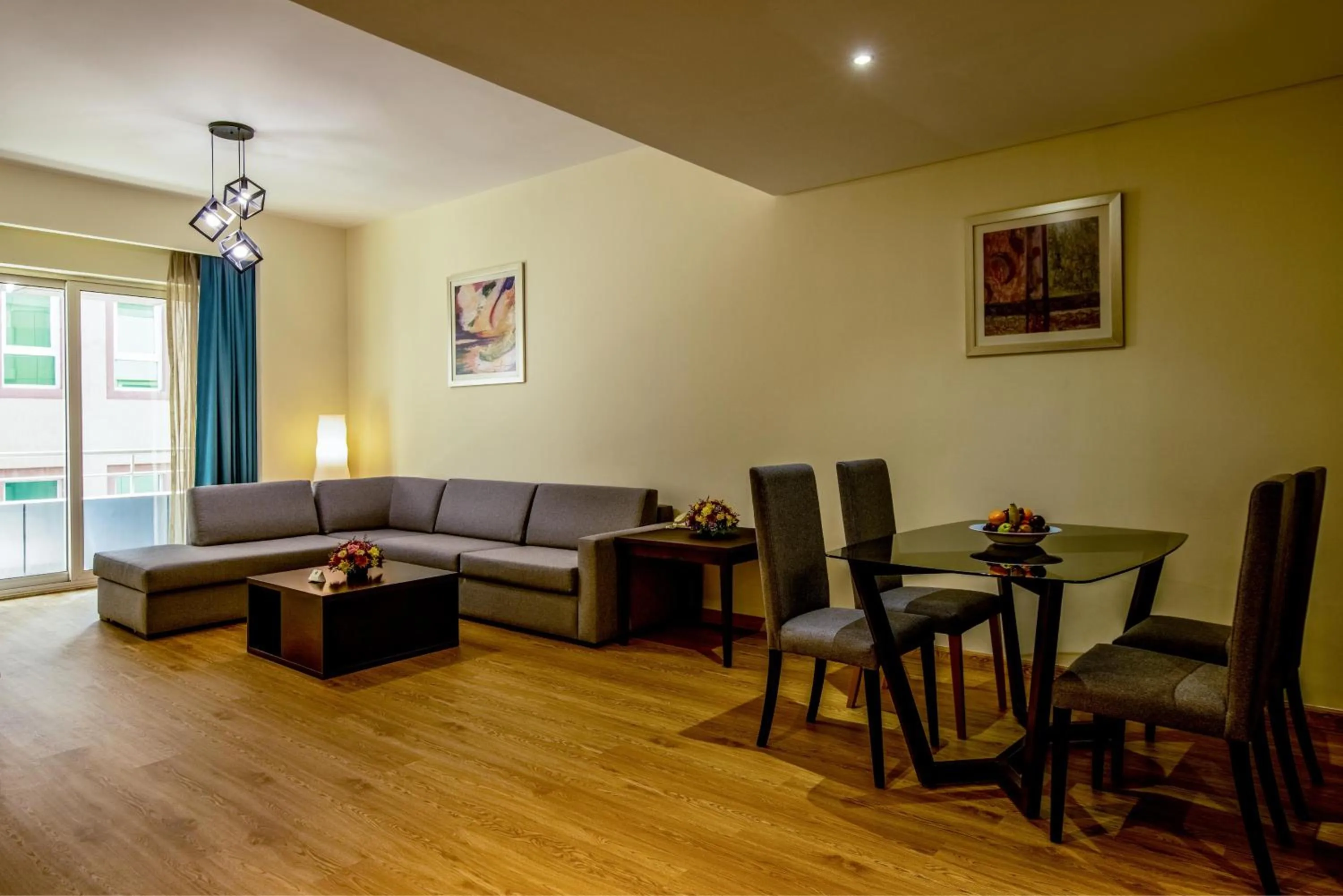 Living room in TIME Ruby Hotel Apartment