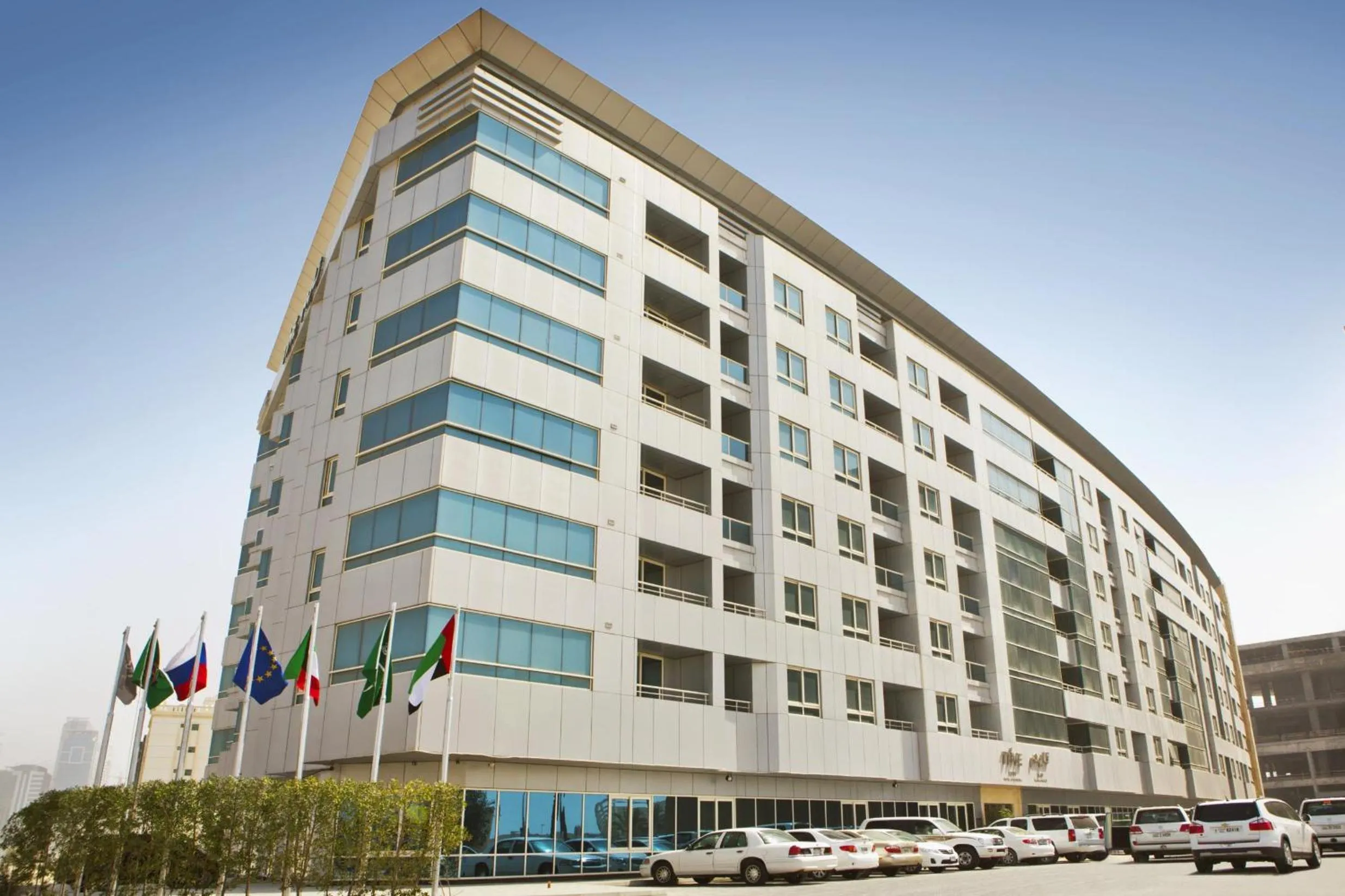 Facade/entrance in TIME Ruby Hotel Apartment