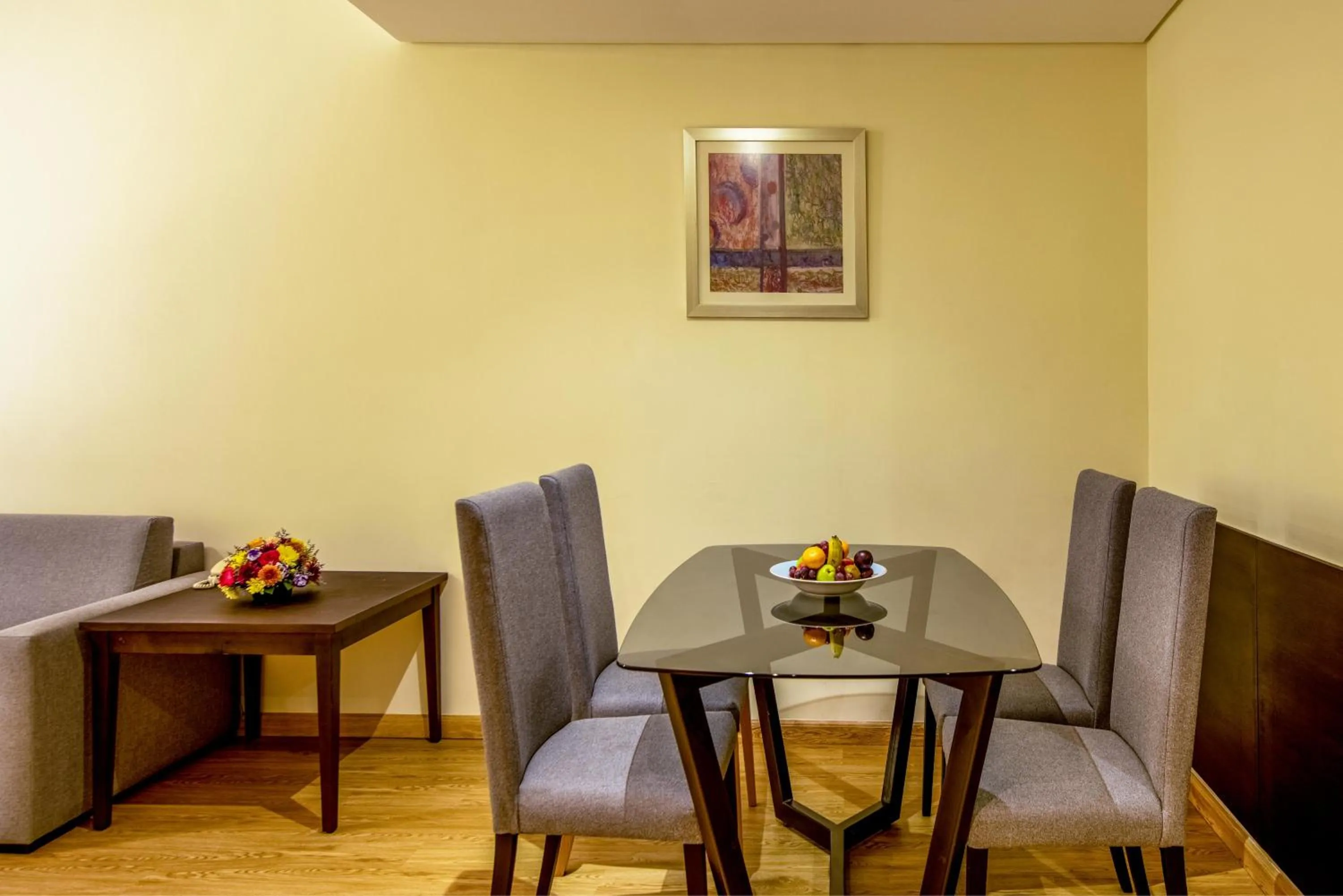 Living room in TIME Ruby Hotel Apartment