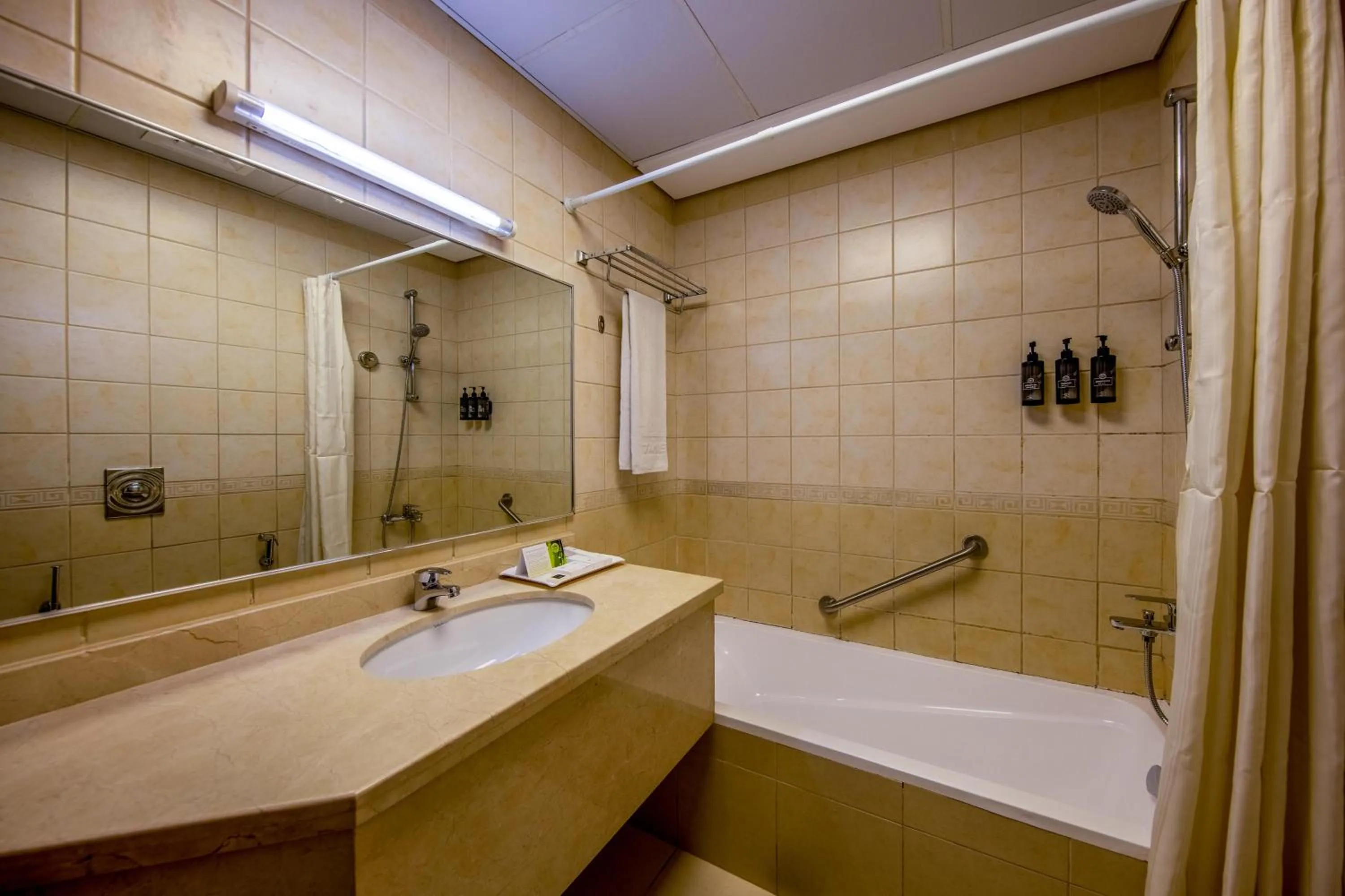 Bathroom in TIME Ruby Hotel Apartment