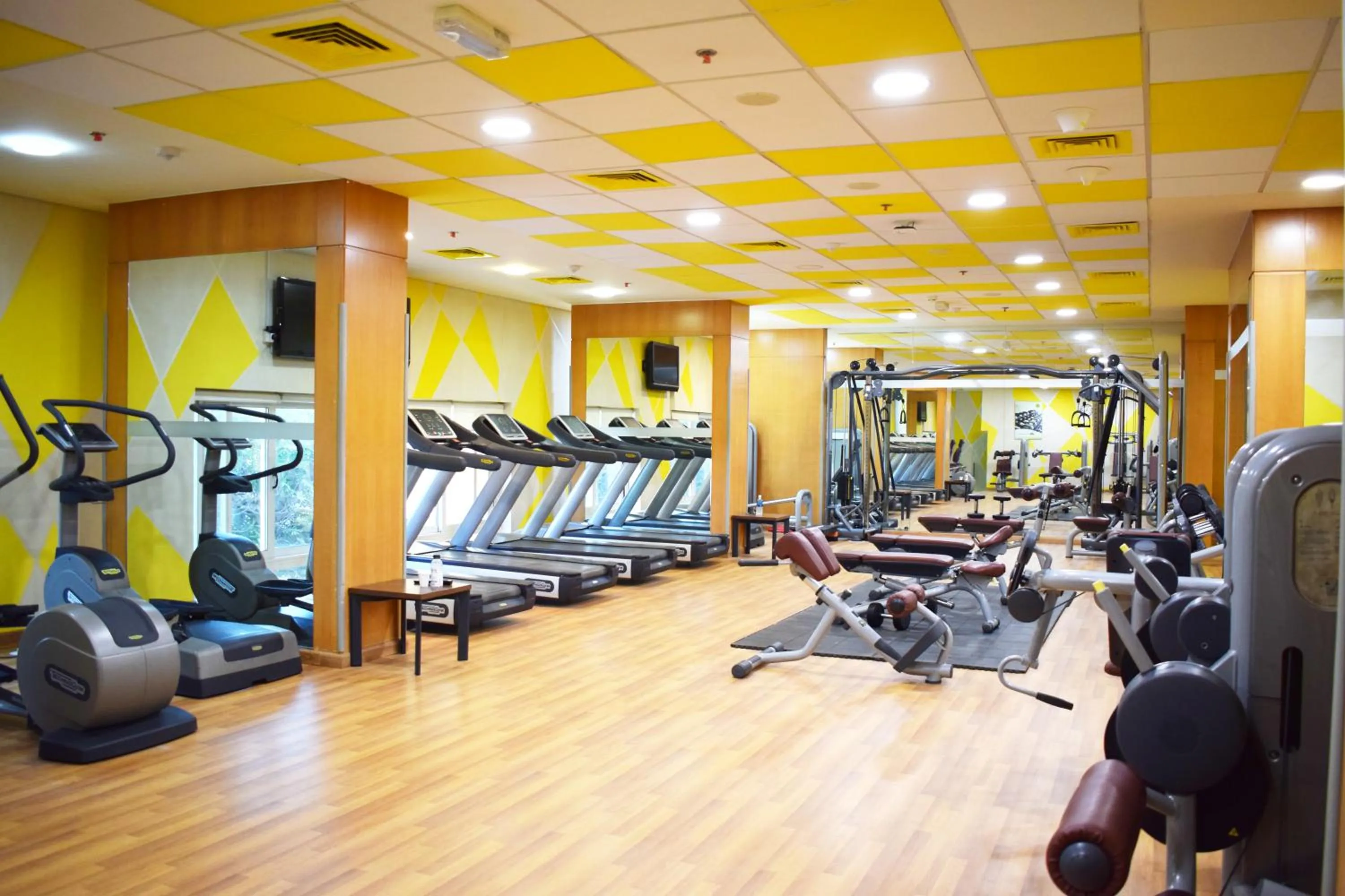 Fitness centre/facilities in TIME Ruby Hotel Apartment