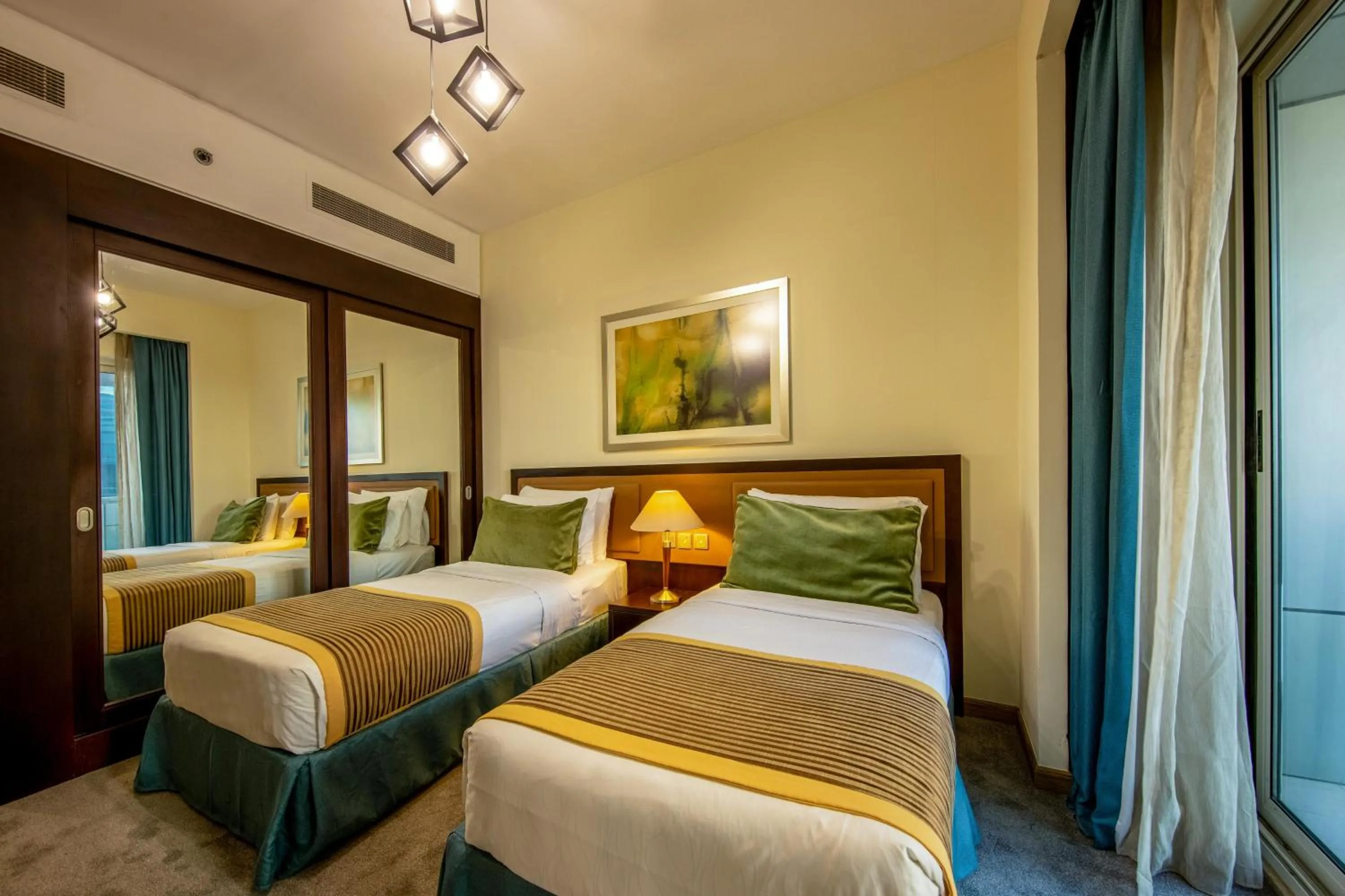 Bedroom, Bed in TIME Ruby Hotel Apartment