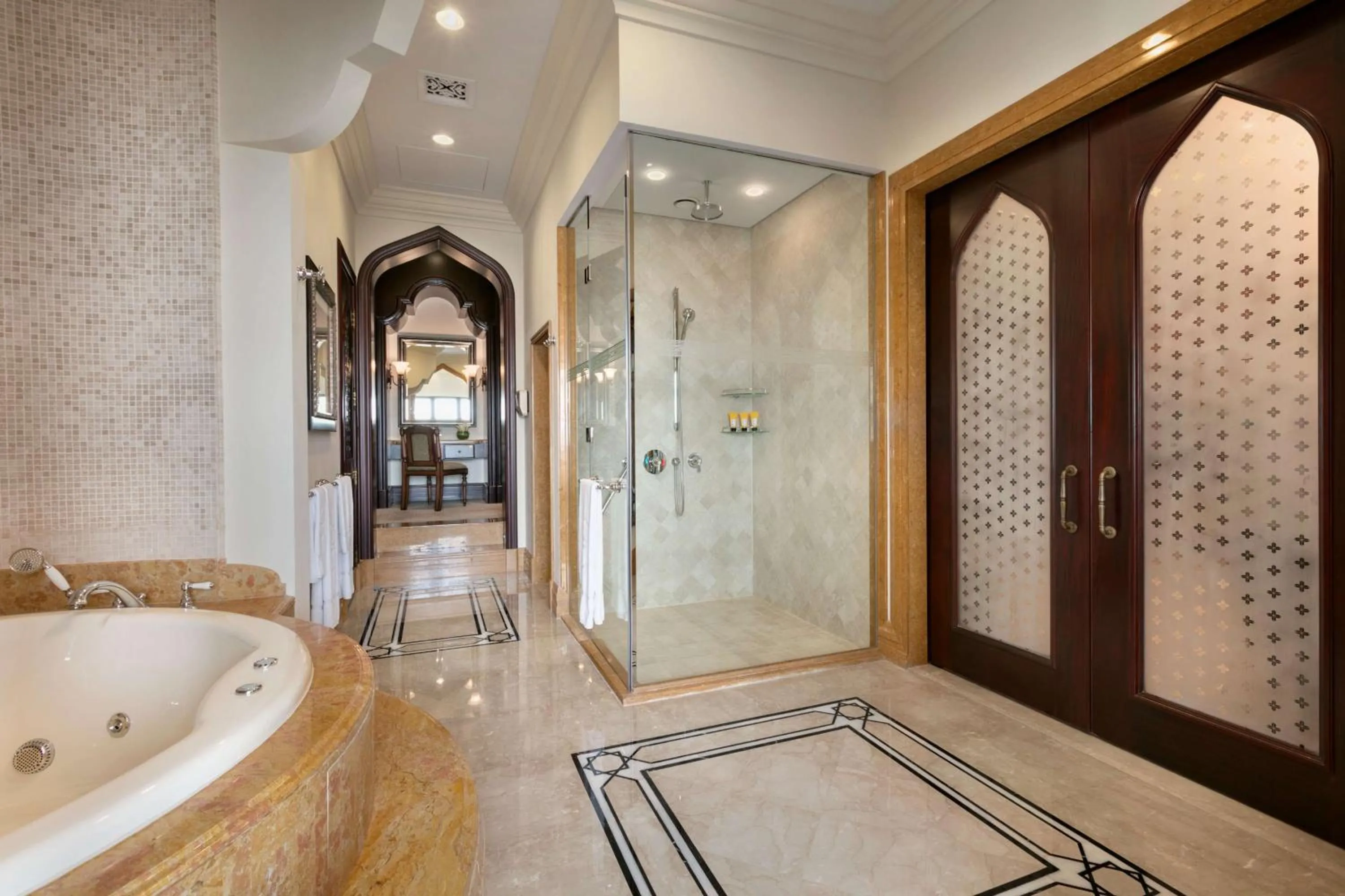 Bathroom in Shangri-La Qaryat Al Beri, Abu Dhabi