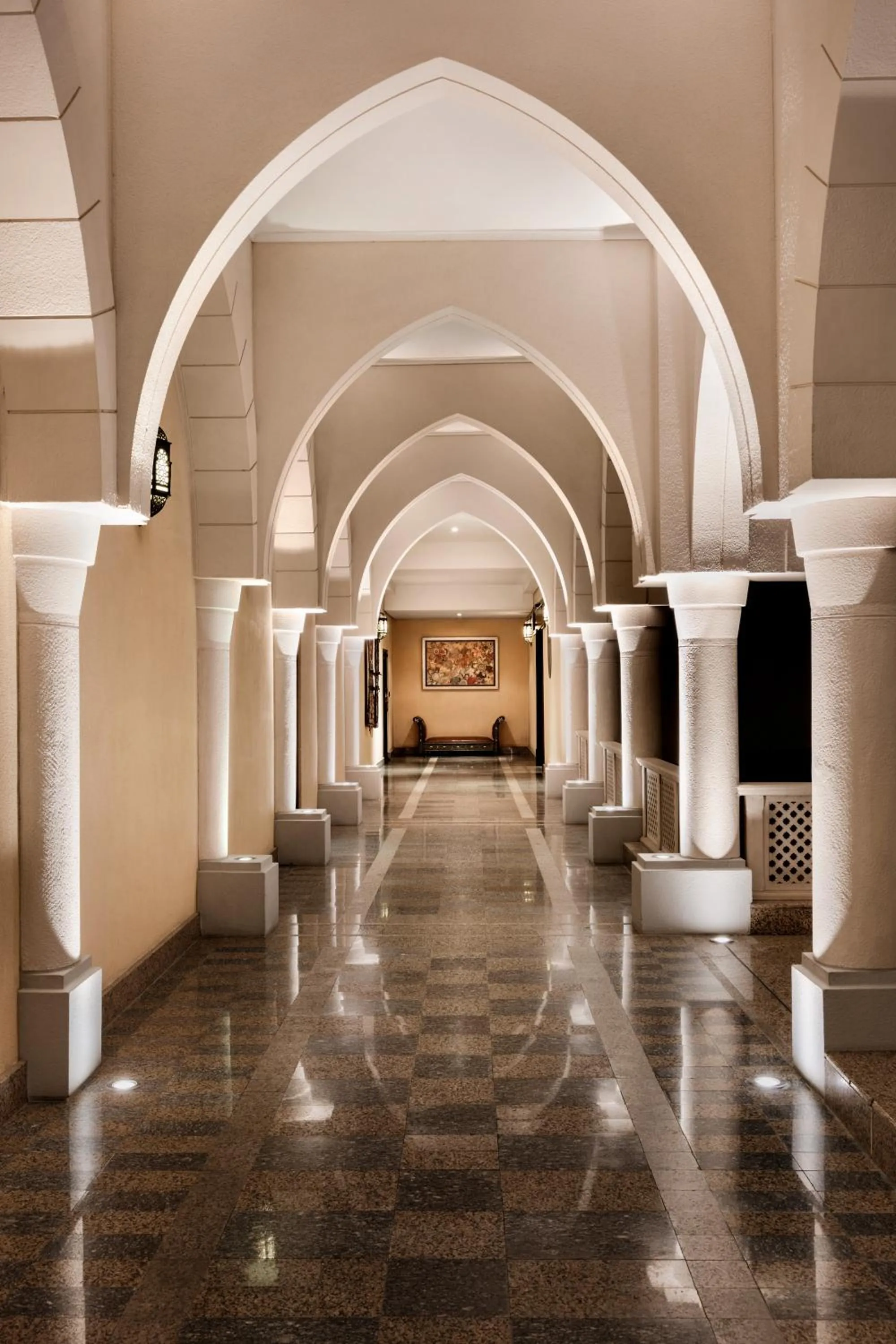 Facade/entrance in Shangri-La Qaryat Al Beri, Abu Dhabi