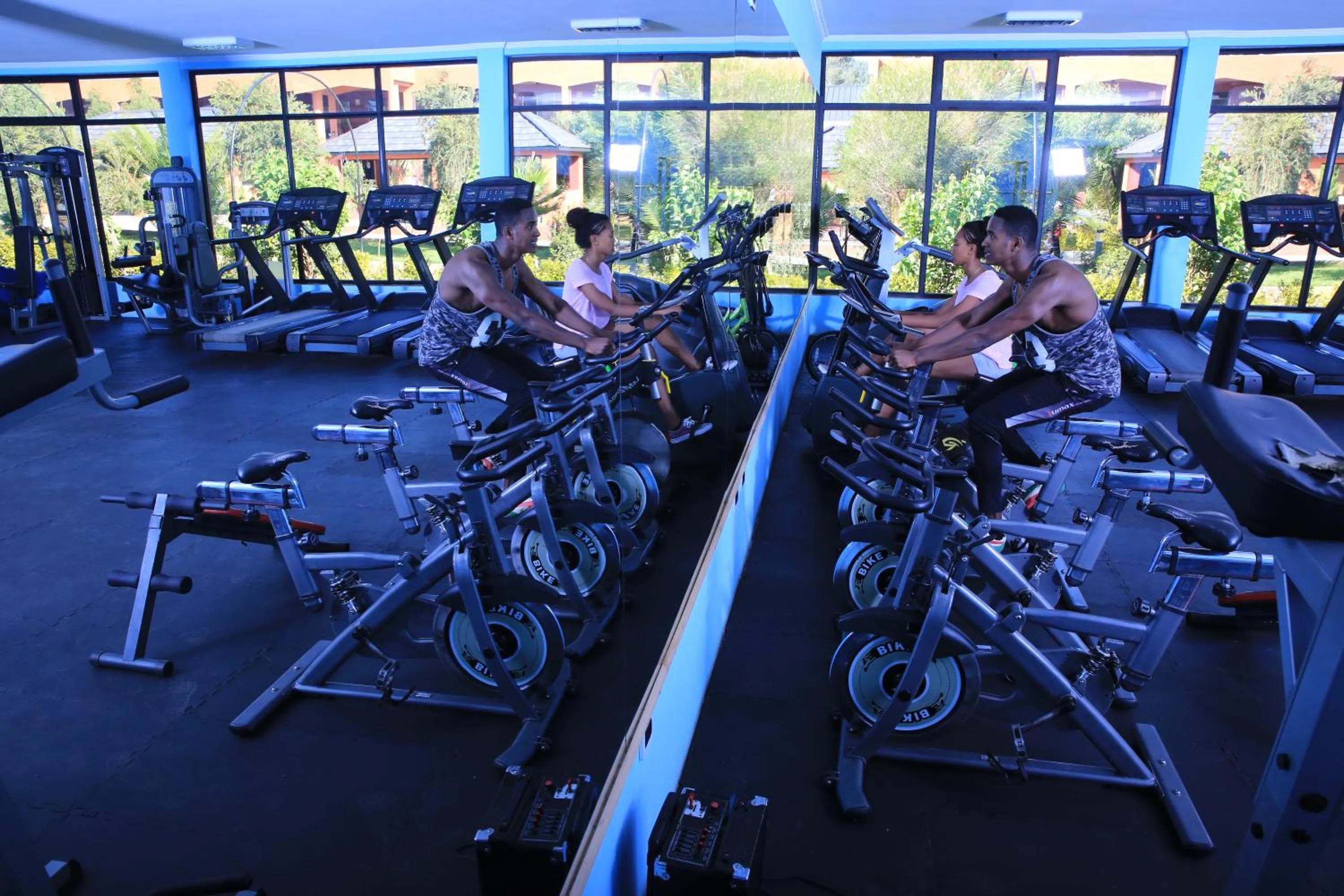 Fitness centre/facilities in Yaya Africa Athletics Village
