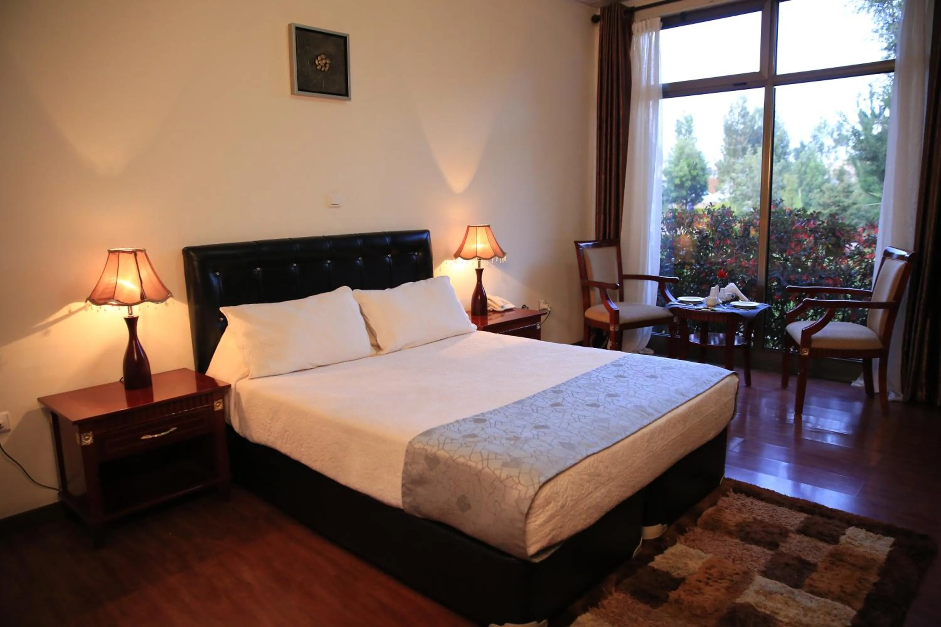 Bed in Yaya Africa Athletics Village