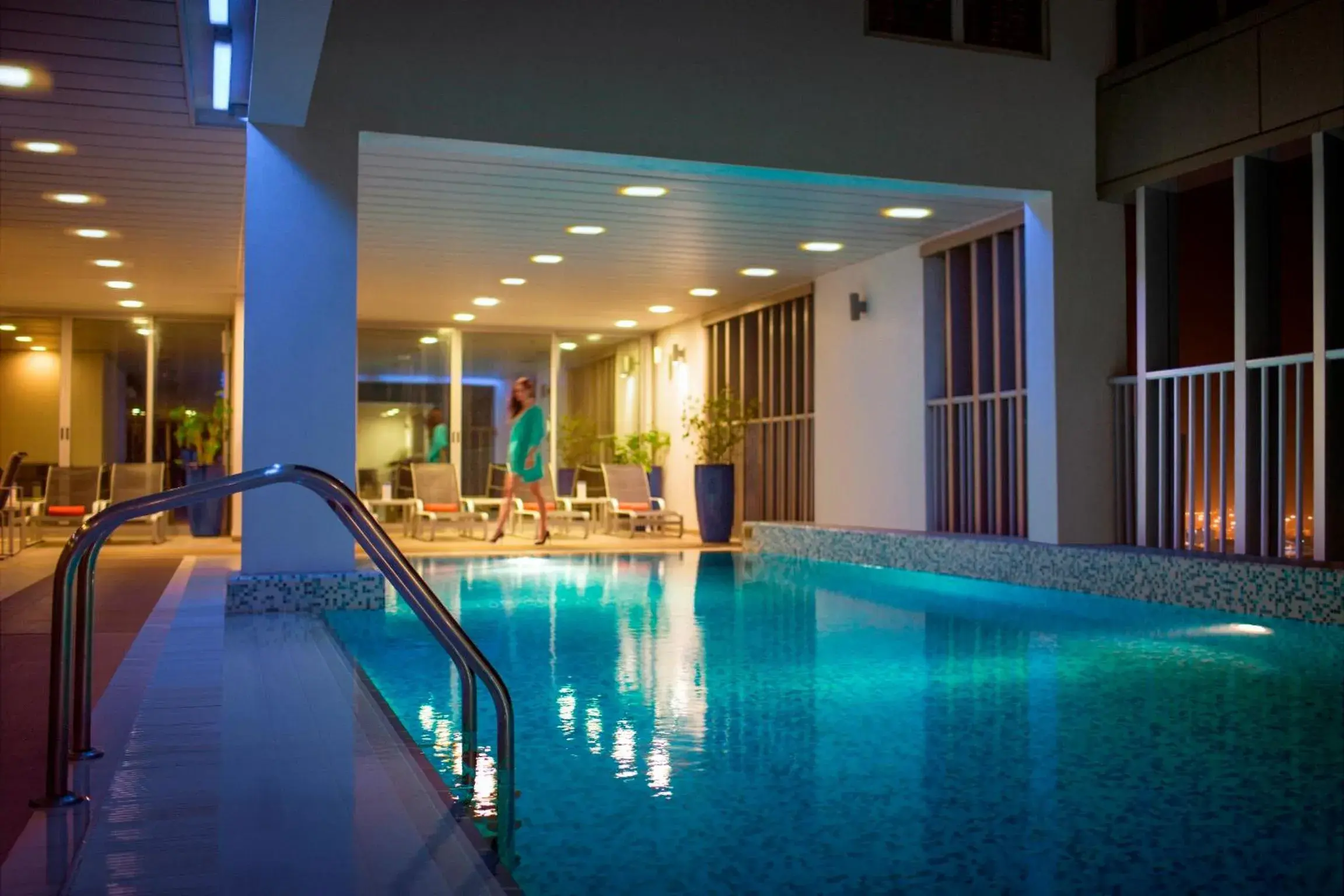 Swimming pool in Hala Arjaan by Rotana, Deluxe Hotel Apartments Swimming pool in Hala Arjaan by Rotana, Deluxe Hotel Apartments