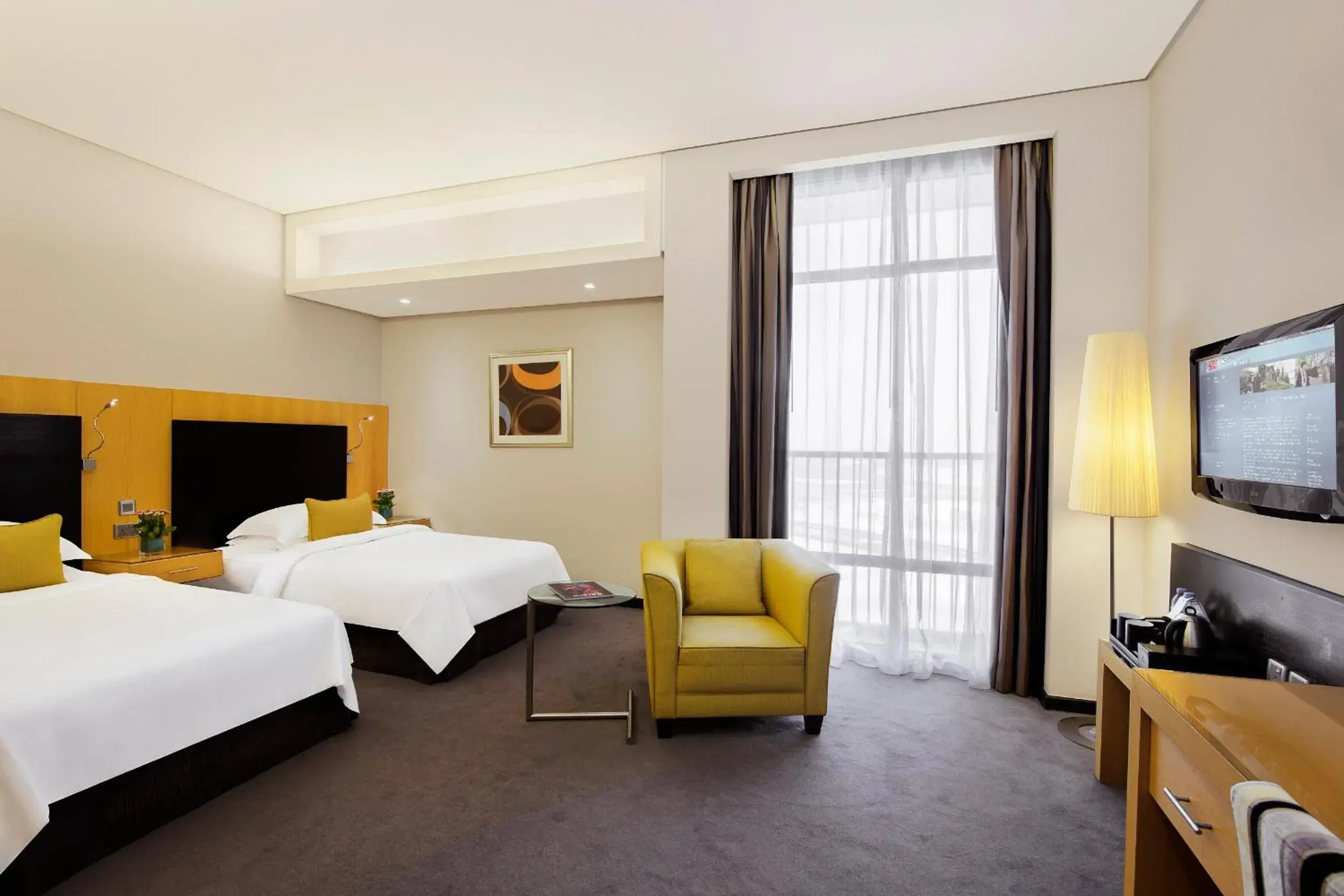 Bedroom, Bed in Hala Arjaan by Rotana, Deluxe Hotel Apartments Bedroom, Bed in Hala Arjaan by Rotana, Deluxe Hotel Apartments