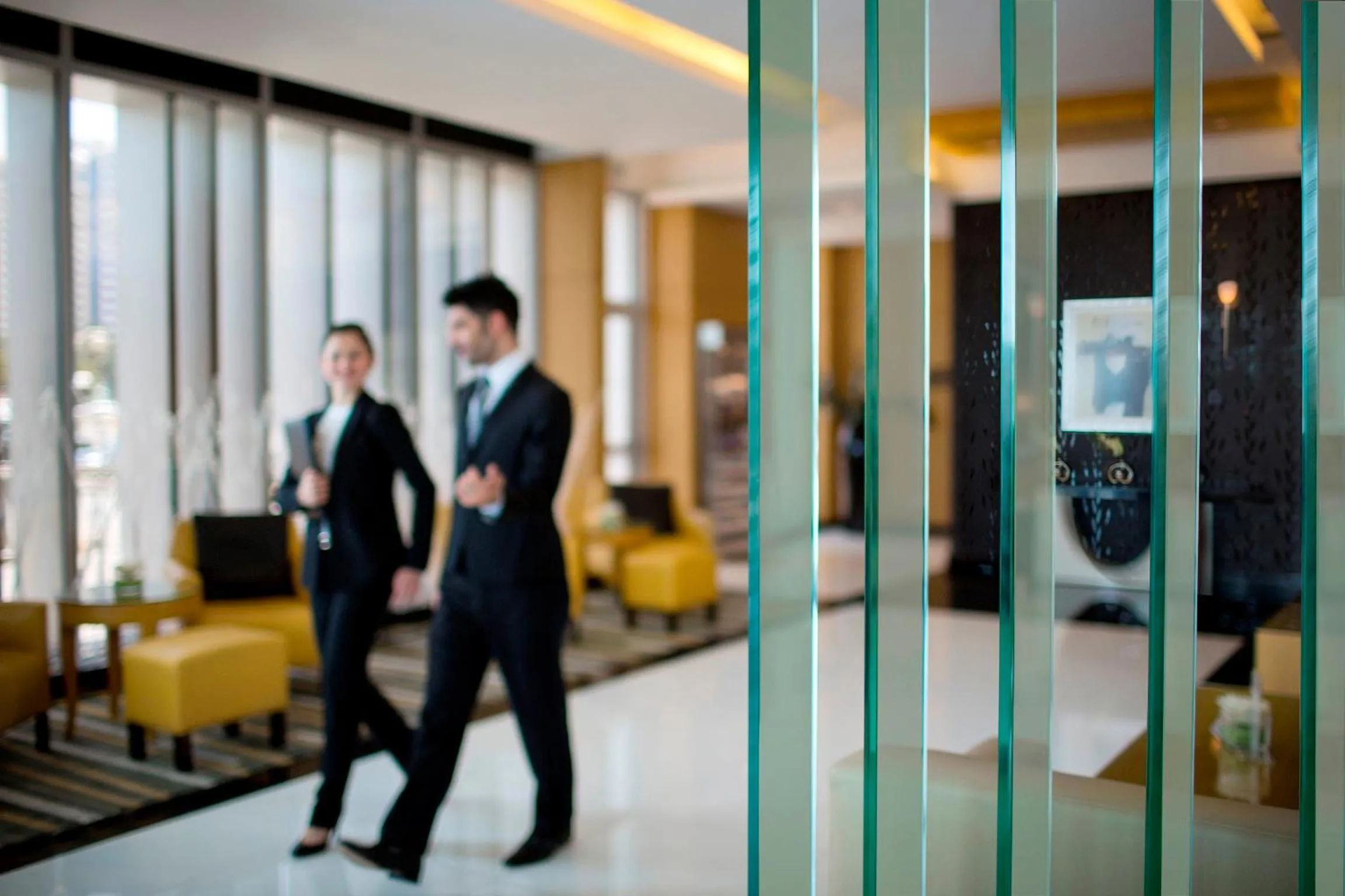 Lobby or reception in Hala Arjaan by Rotana, Deluxe Hotel Apartments