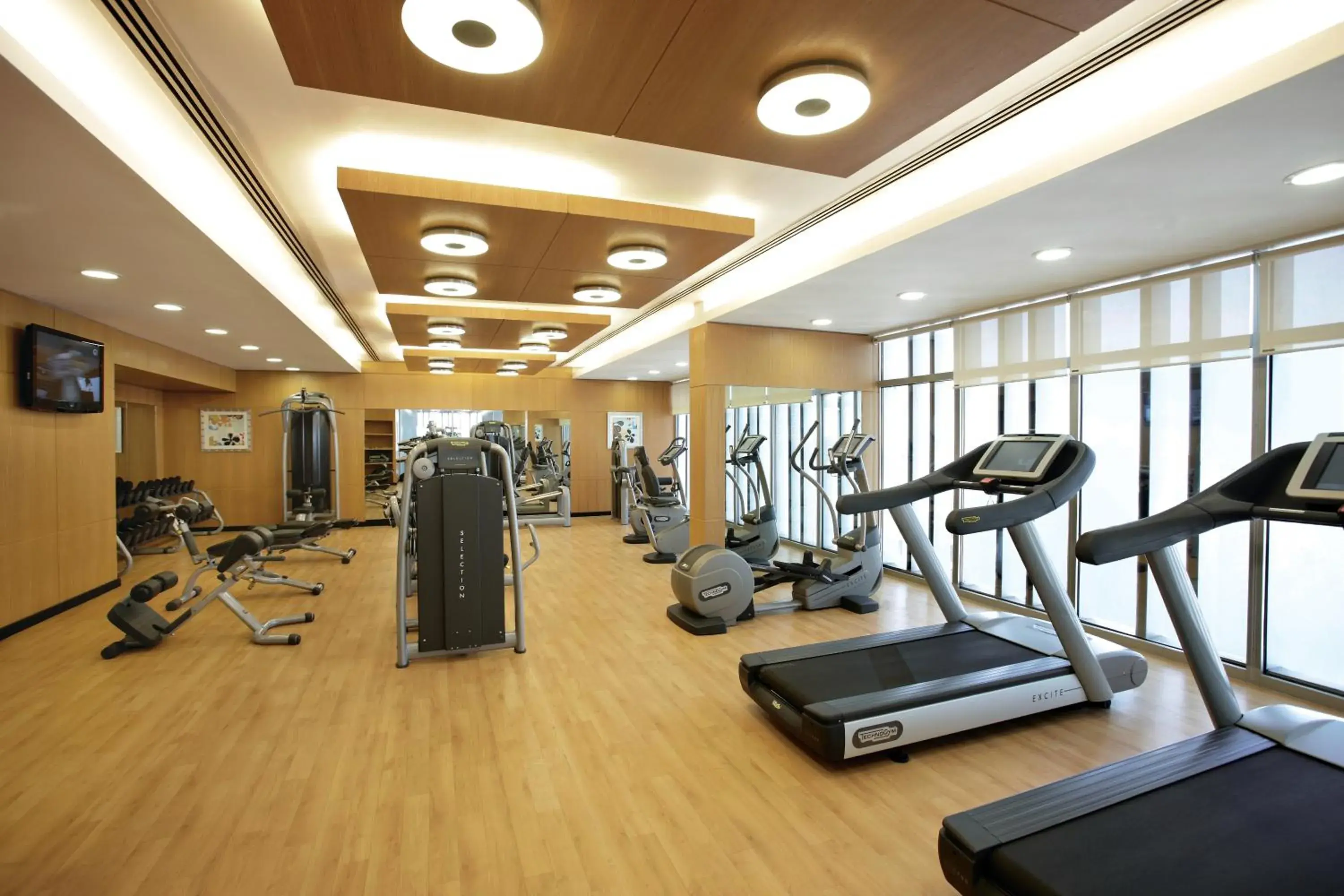 Fitness centre/facilities in Hala Arjaan by Rotana, Deluxe Hotel Apartments Fitness centre/facilities in Hala Arjaan by Rotana, Deluxe Hotel Apartments