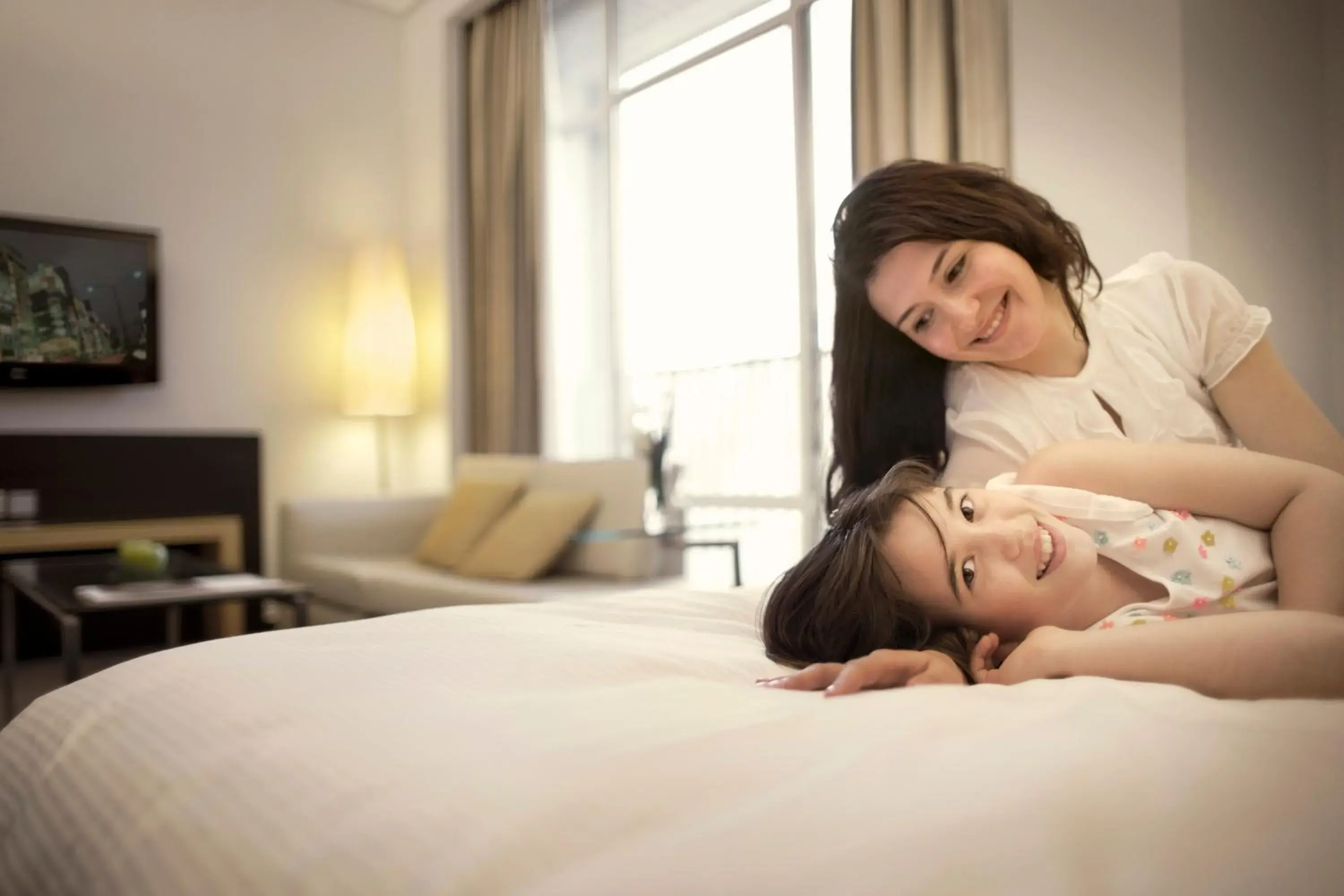 Bedroom in Hala Arjaan by Rotana, Deluxe Hotel Apartments Bedroom in Hala Arjaan by Rotana, Deluxe Hotel Apartments