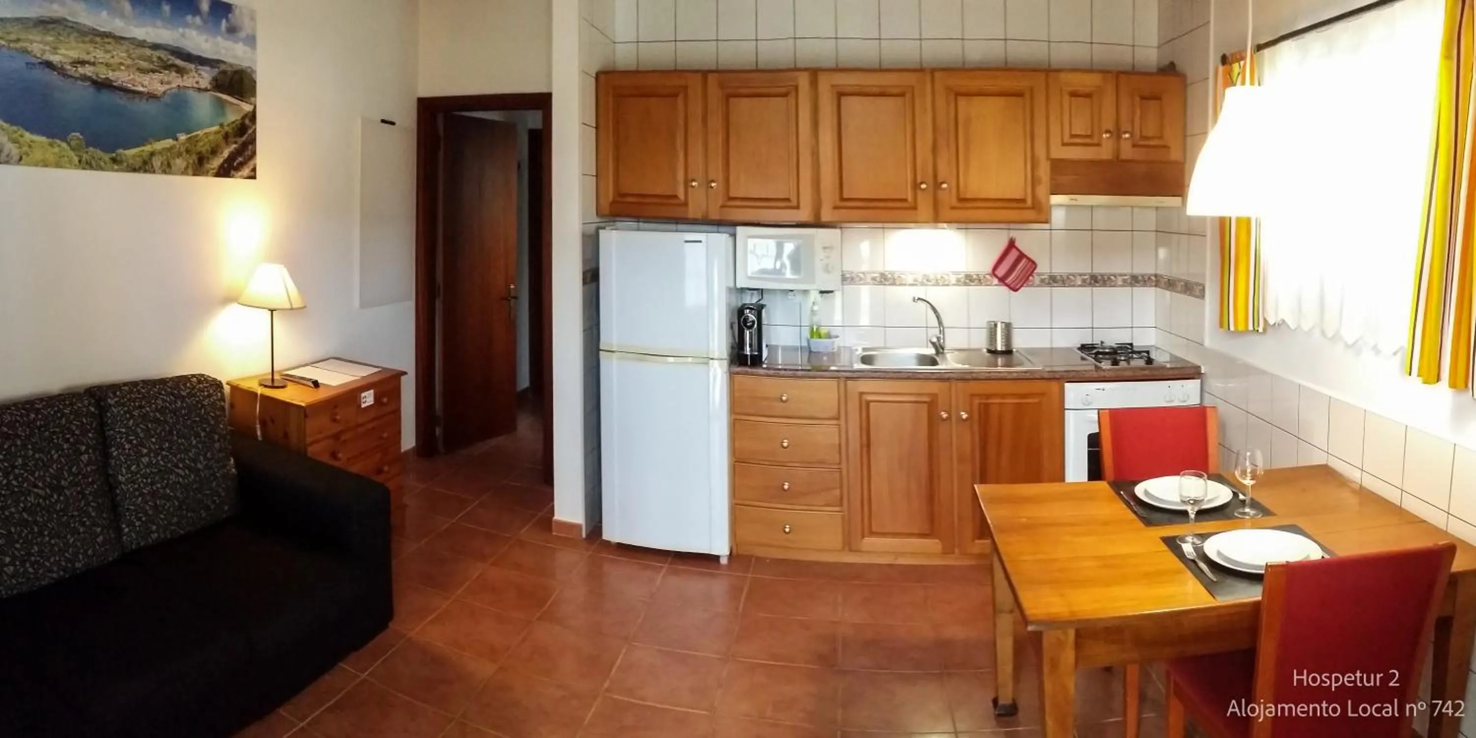 Kitchen or kitchenette in Hospetur 2