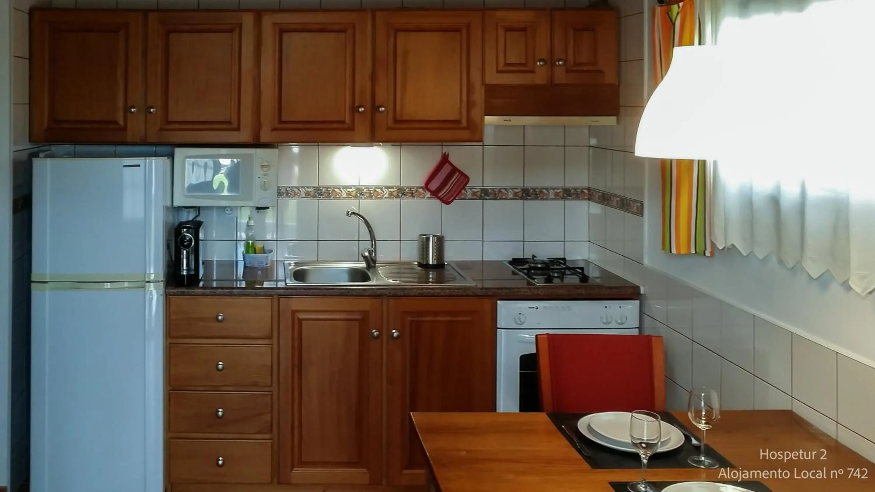 Kitchen or kitchenette in Hospetur 2