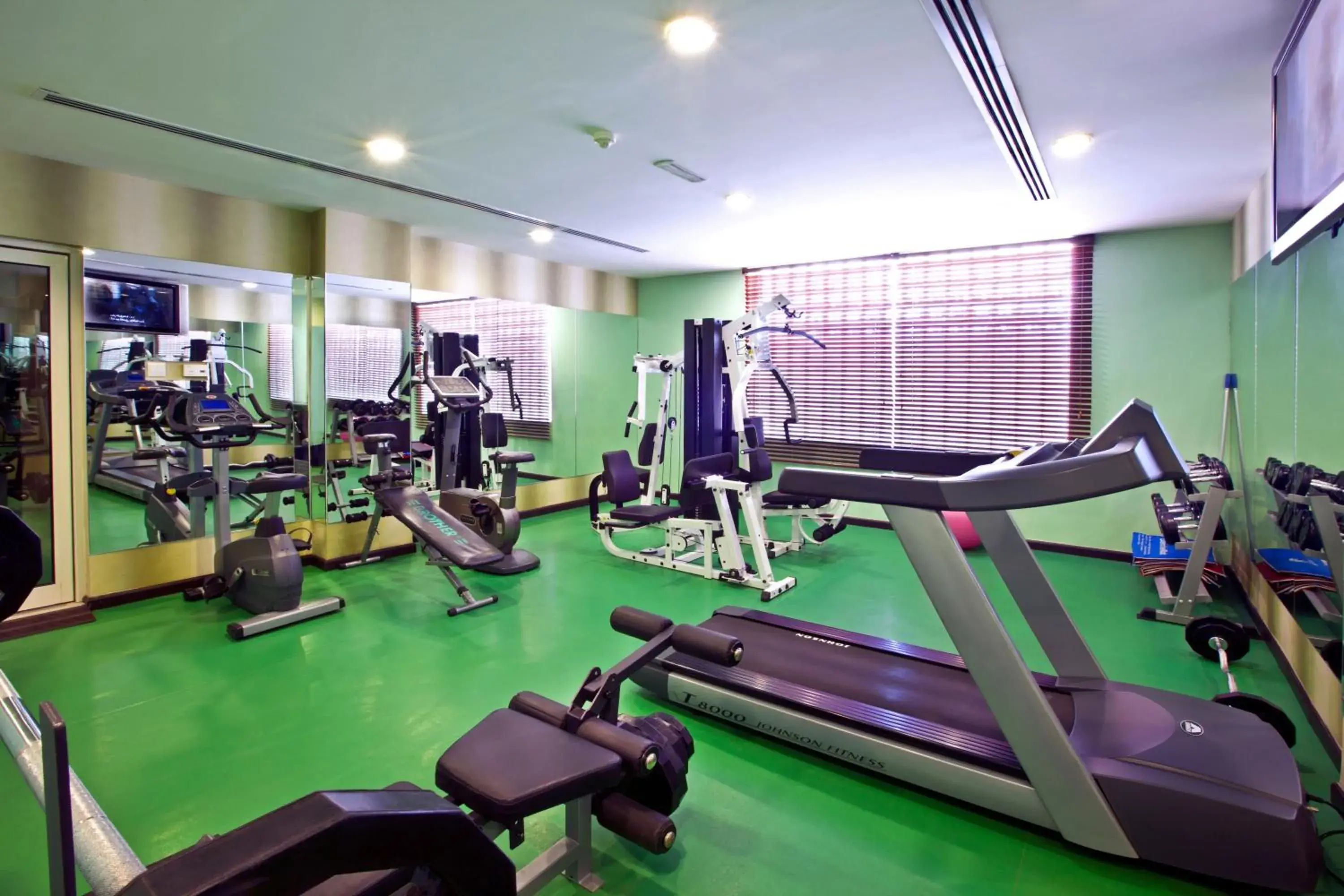 Fitness centre/facilities in Landmark Riqqa Hotel Fitness centre/facilities in Landmark Riqqa Hotel