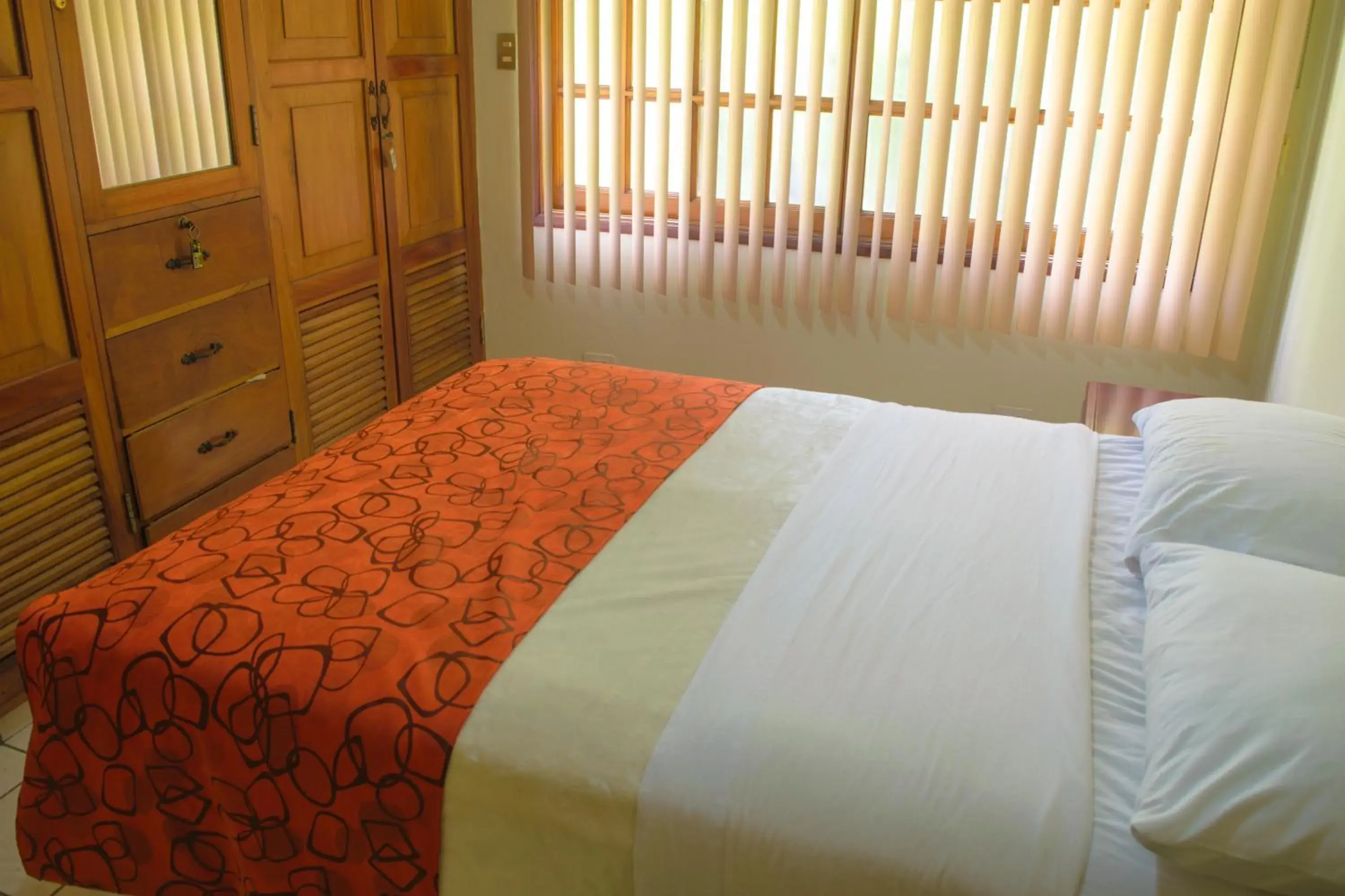 Bed in Hotel Fontana Bed in Hotel Fontana