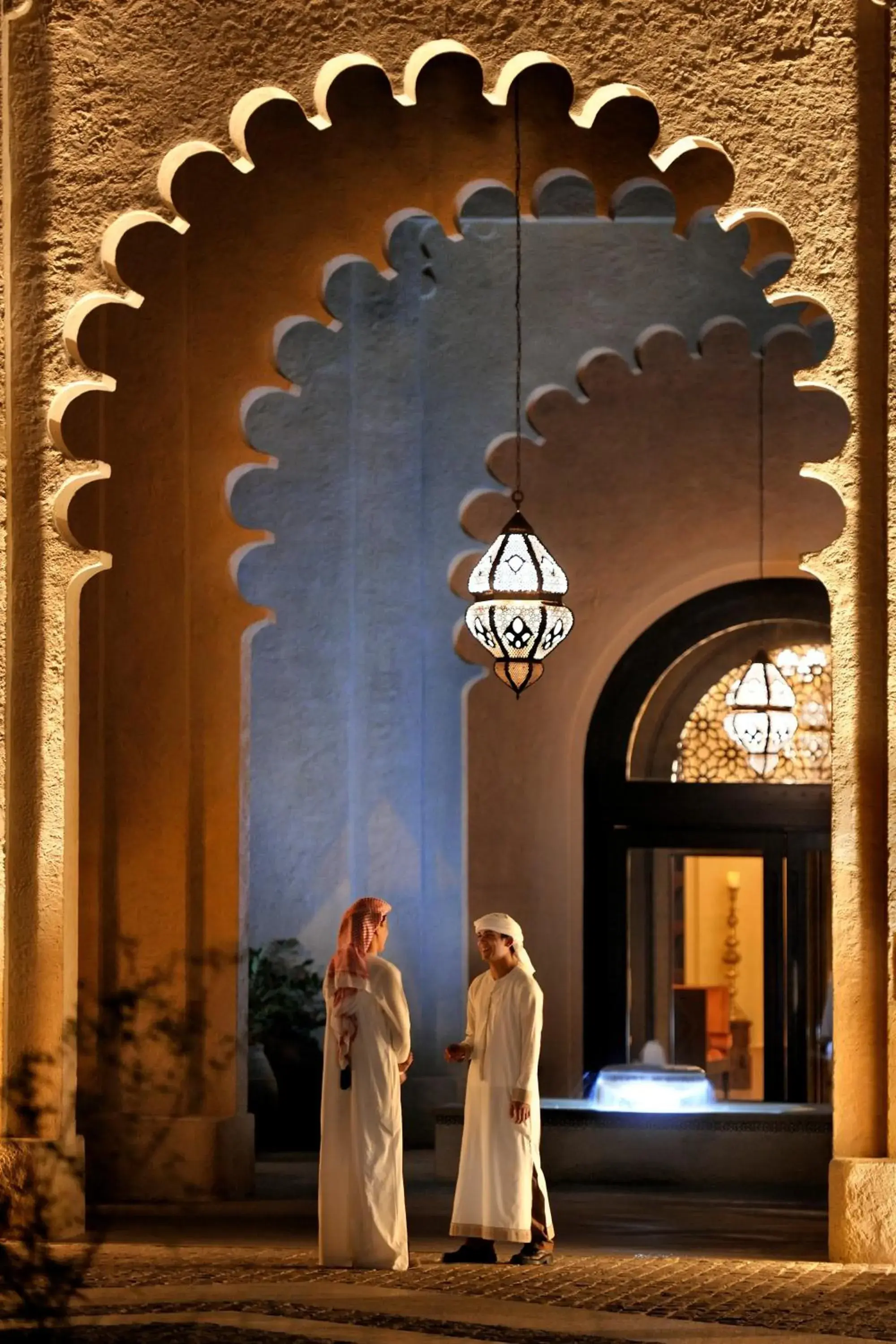 Facade/entrance in Anantara Qasr al Sarab Desert Resort Facade/entrance in Anantara Qasr al Sarab Desert Resort