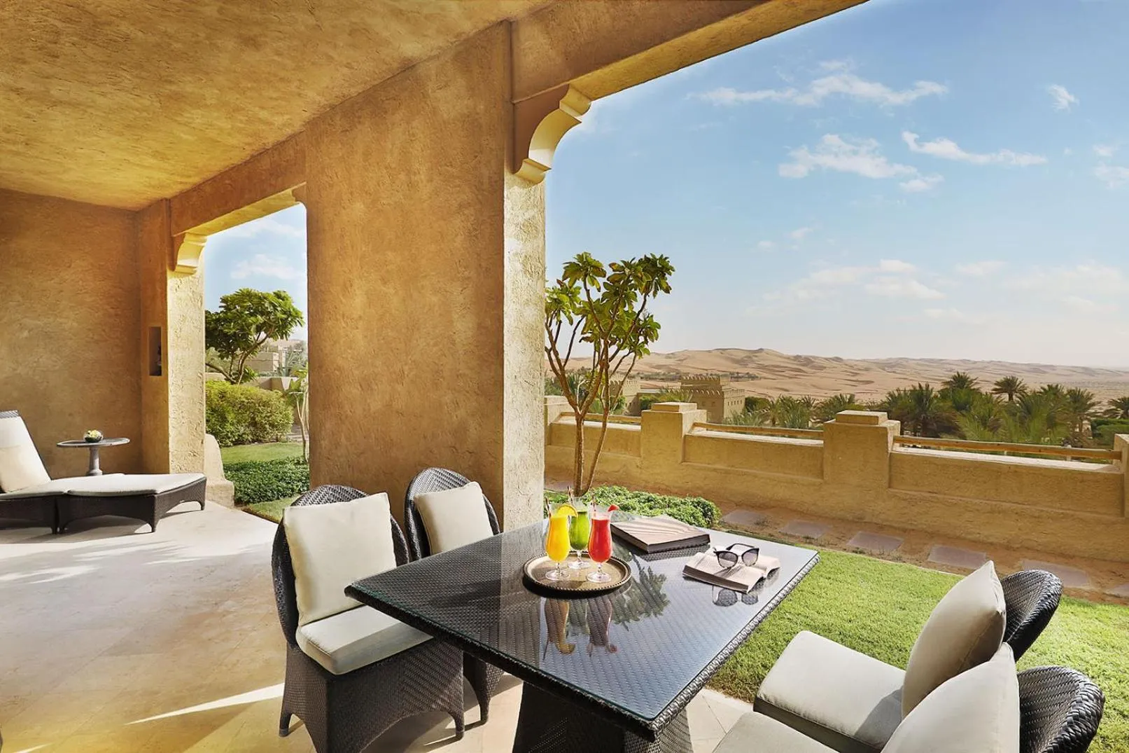 Balcony/Terrace in Anantara Qasr al Sarab Desert Resort