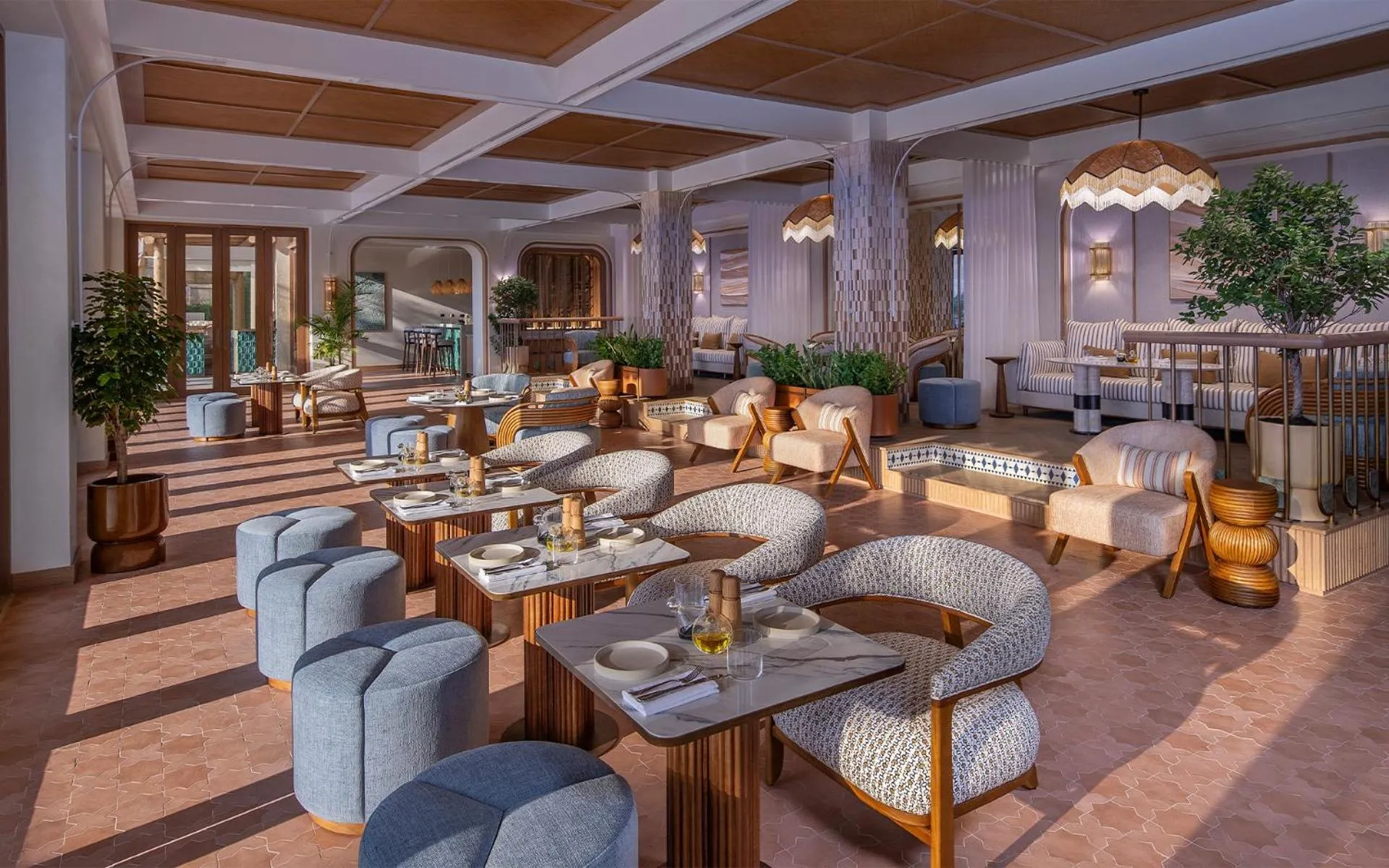 Restaurant/places to eat in Anantara Qasr al Sarab Desert Resort