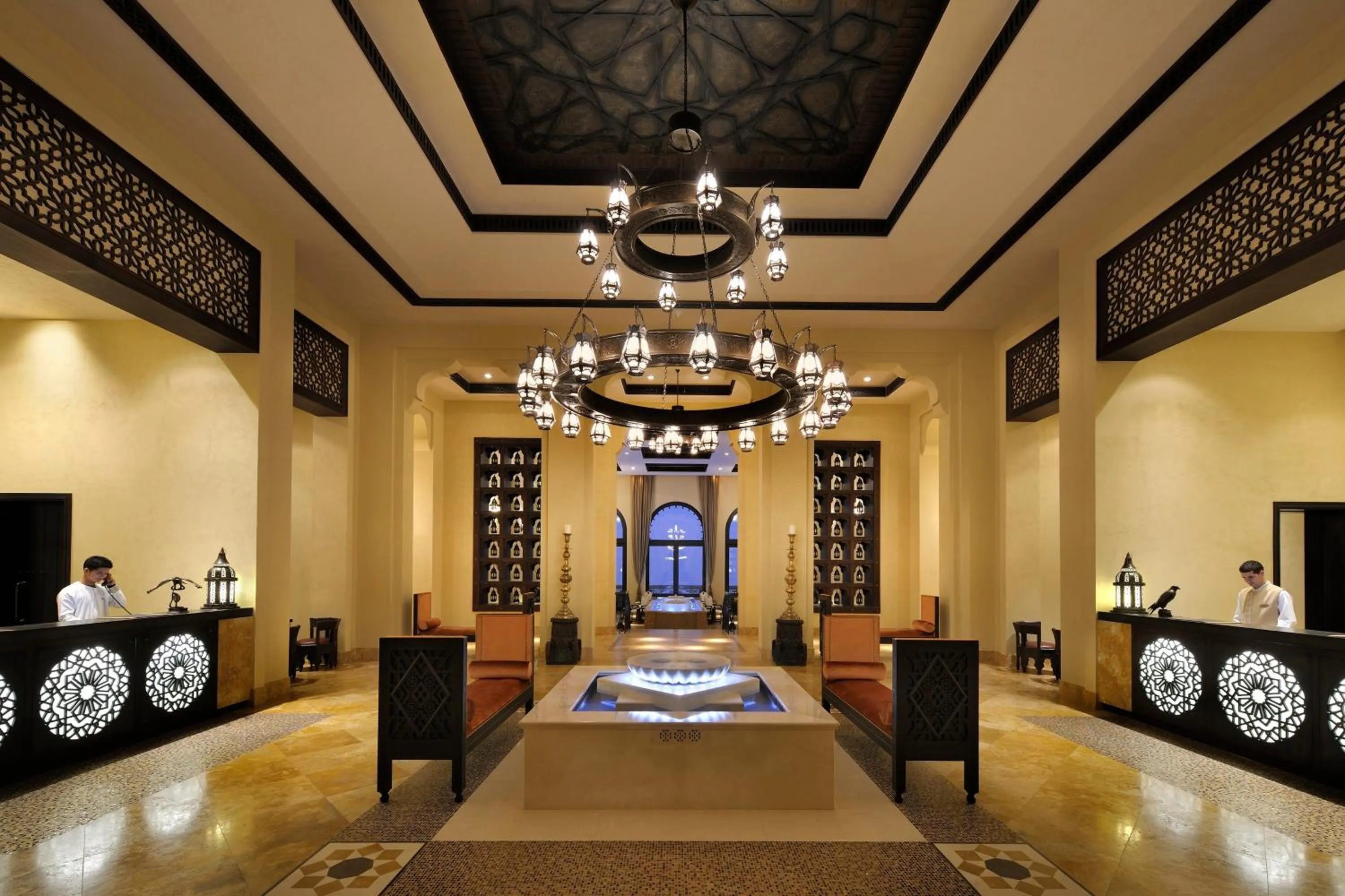 Lobby or reception in Anantara Qasr al Sarab Desert Resort