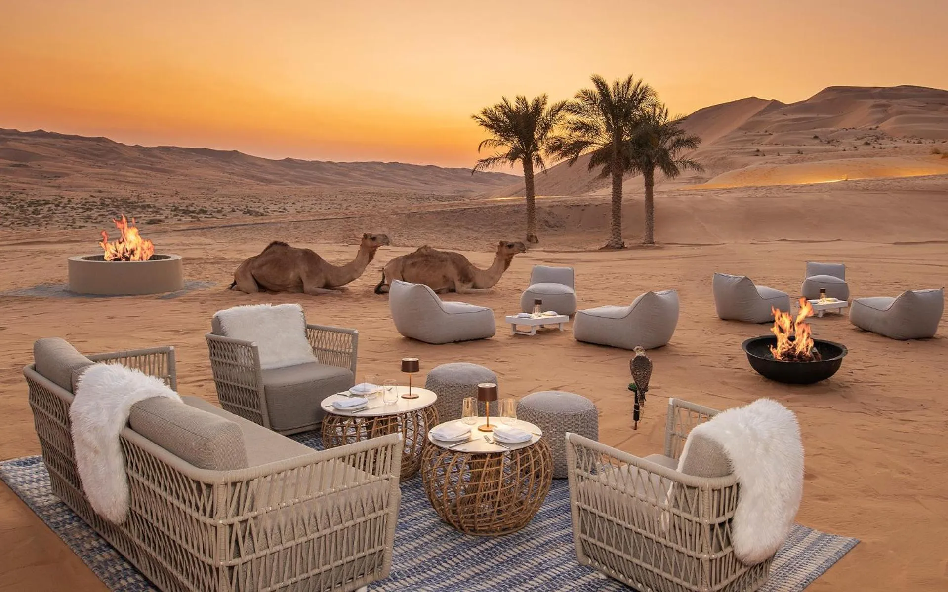 Restaurant/places to eat in Anantara Qasr al Sarab Desert Resort