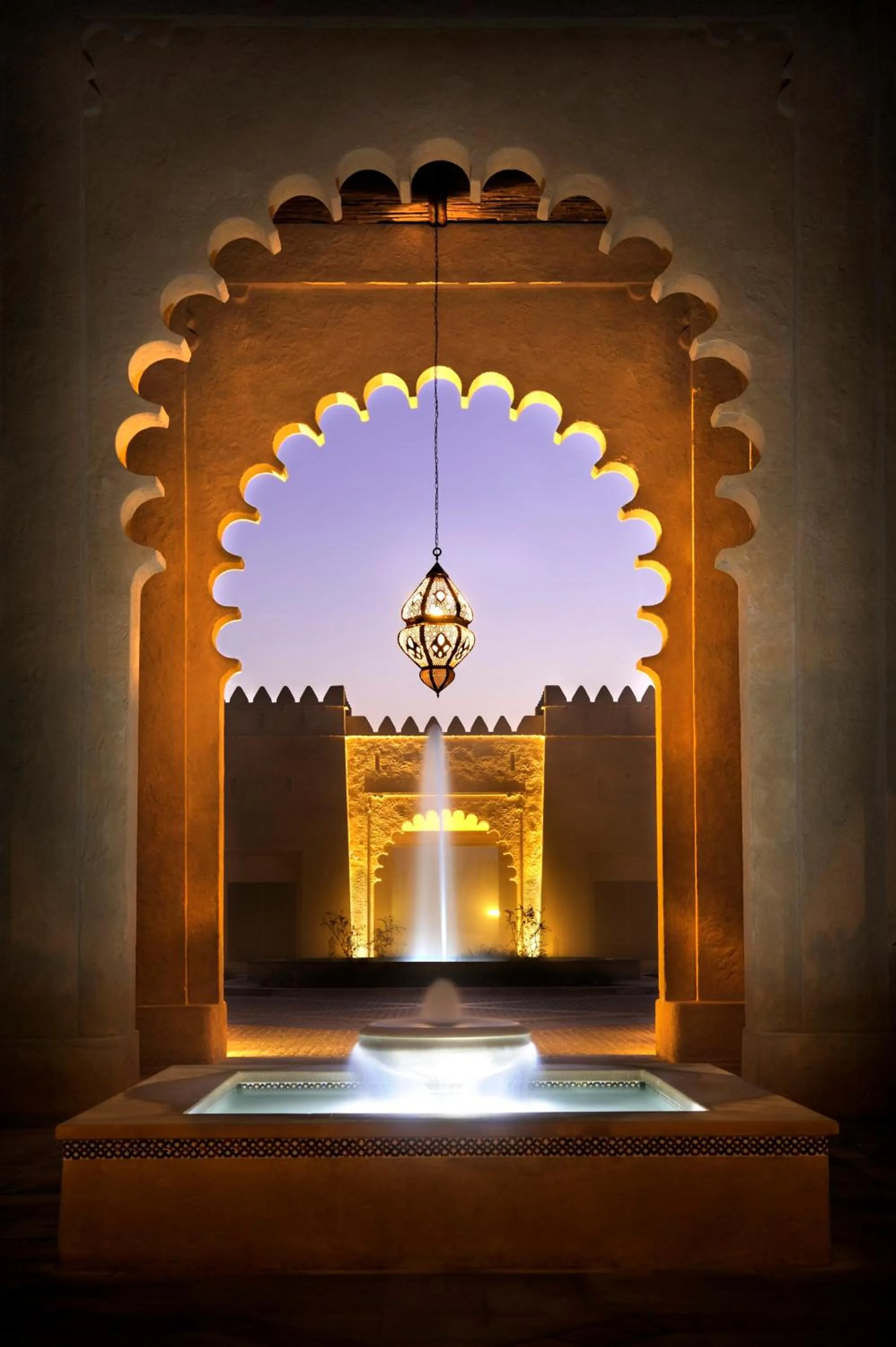Facade/entrance in Anantara Qasr al Sarab Desert Resort
